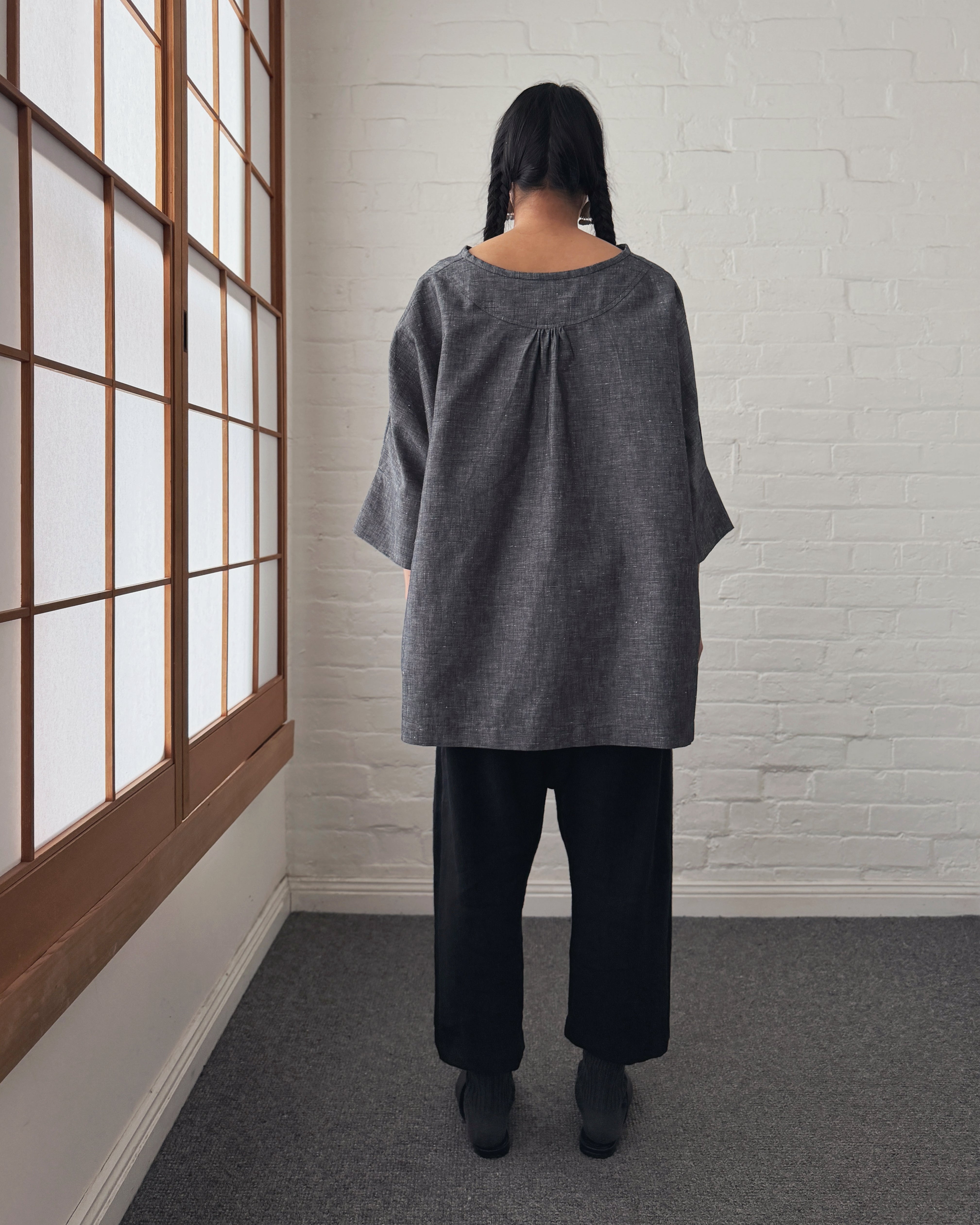 LJ struthers : ramie linen pants