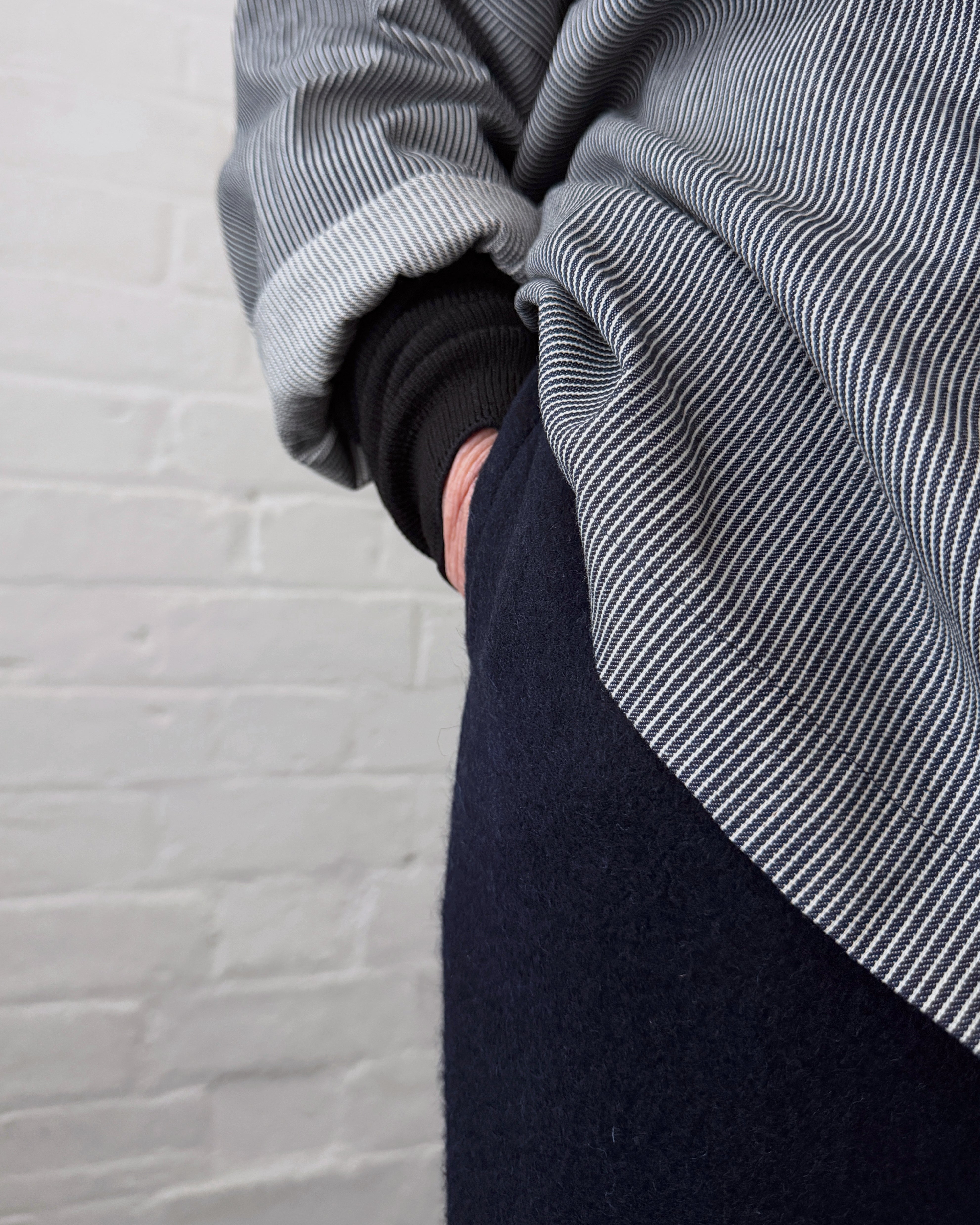 LJ struthers : wide leg wool pants