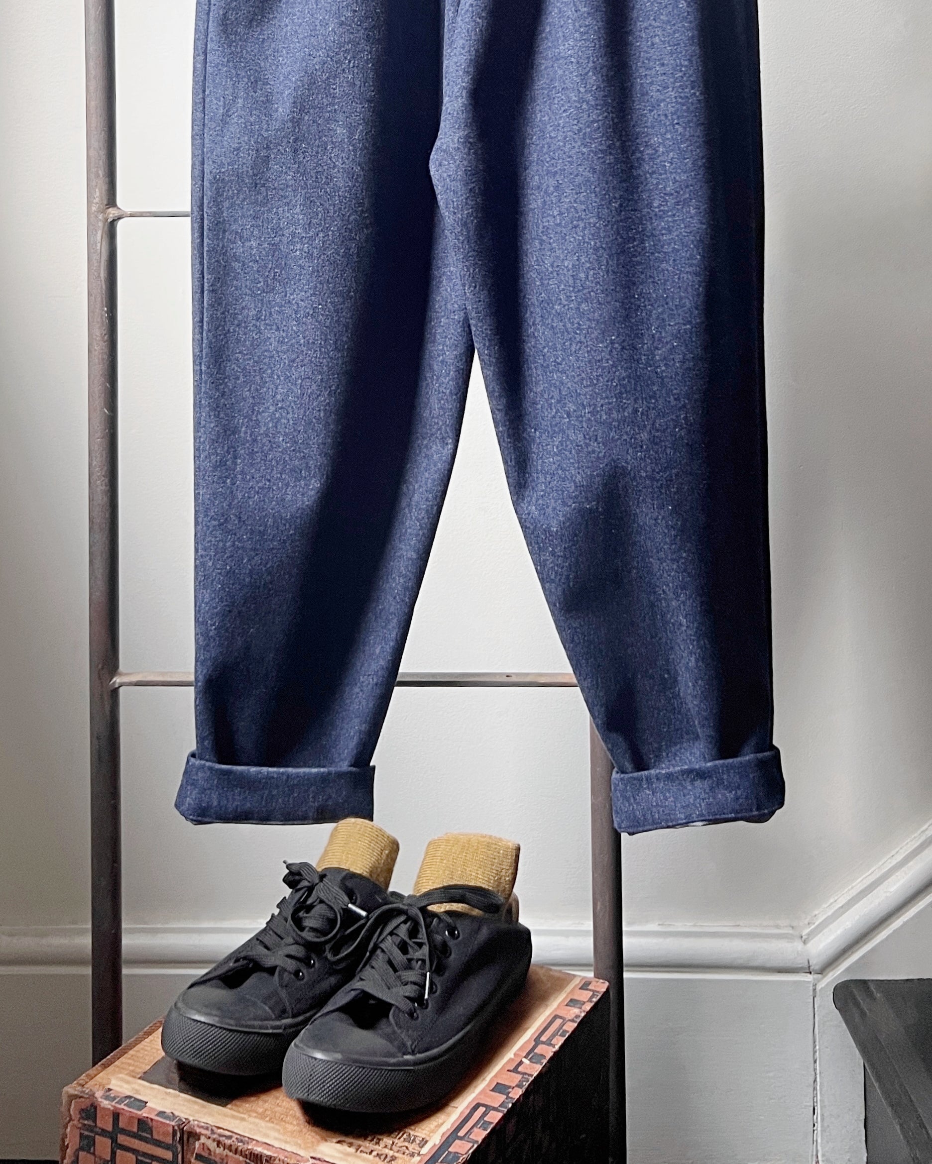 LJ struthers : brushed cotton pants