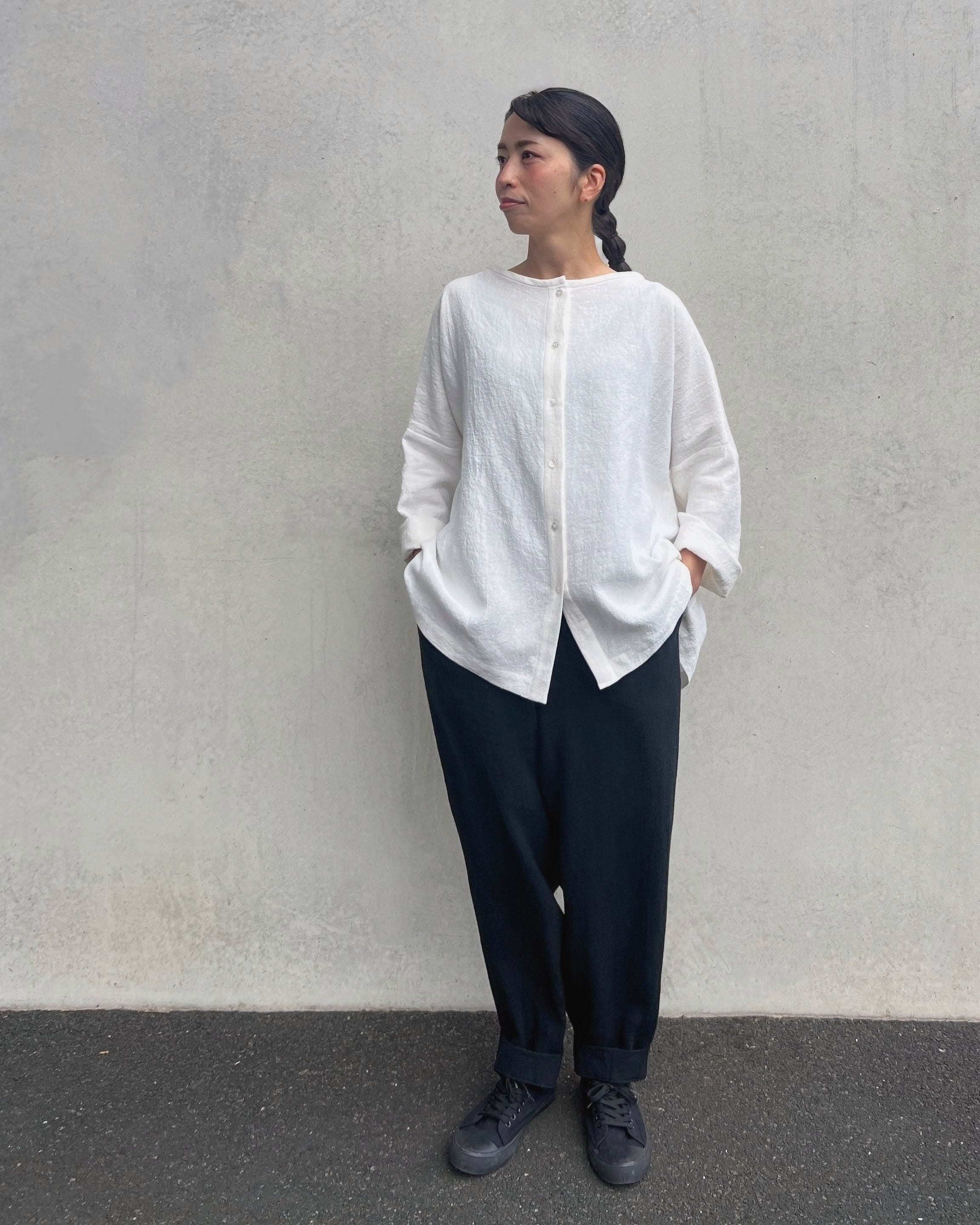 LJ struthers : ramie linen pants
