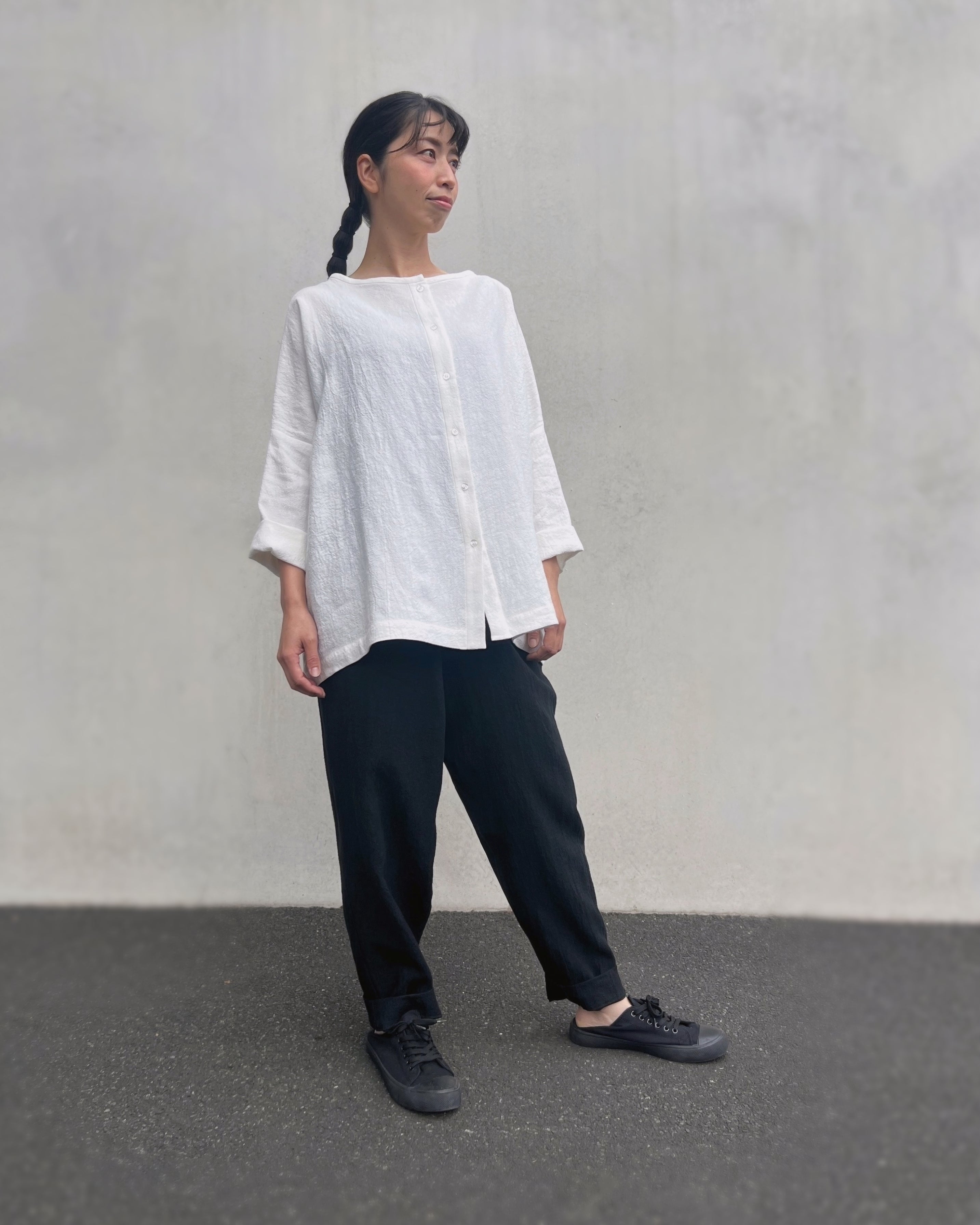 LJ struthers : ramie linen pants