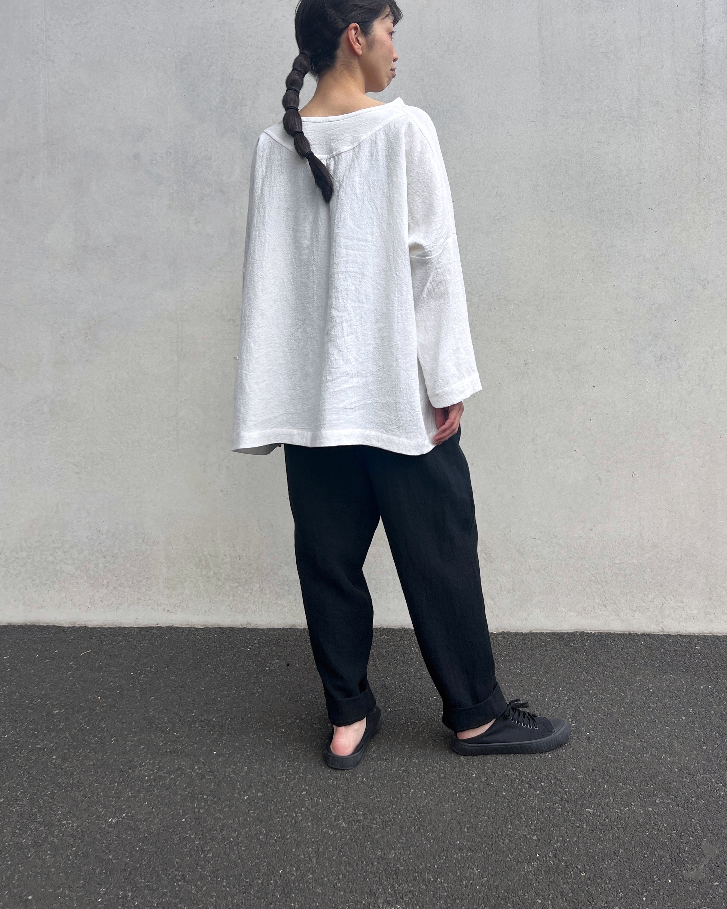 LJ struthers : ramie linen pants