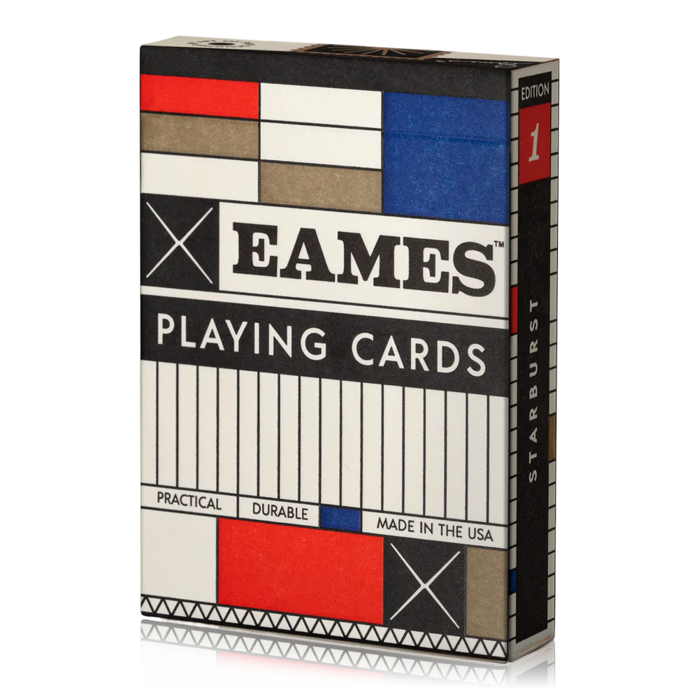 art of play : Eames starburst playing cards