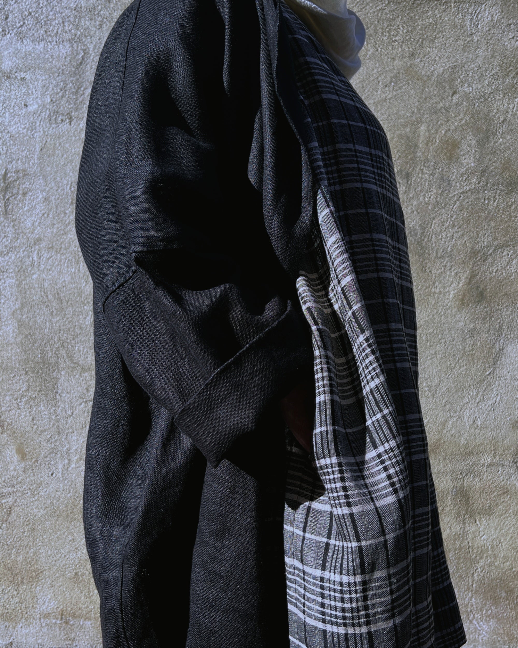 LJ struthers : mid-weight linen gallery duster