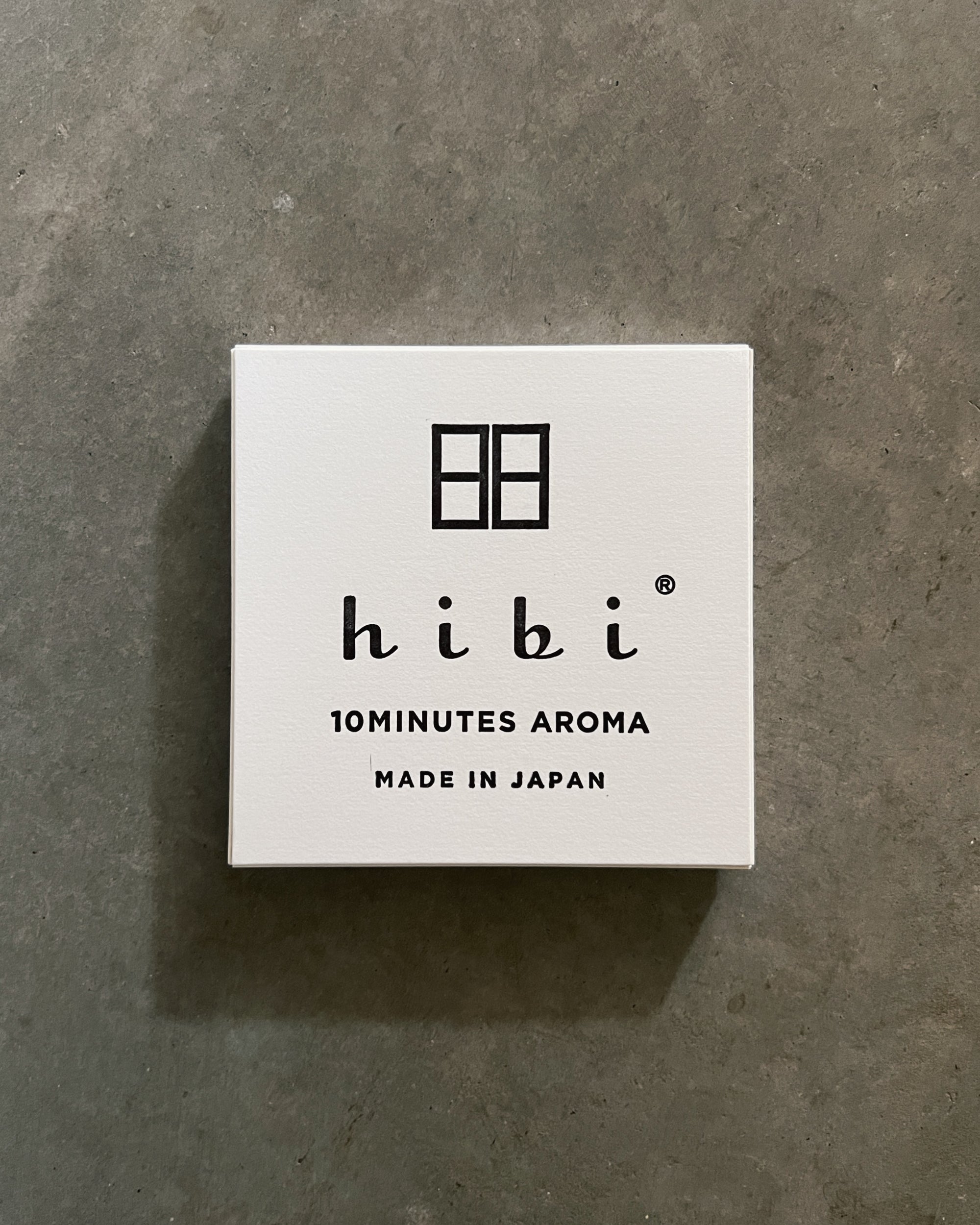hibi 10 minute incense : traditional scents gift box