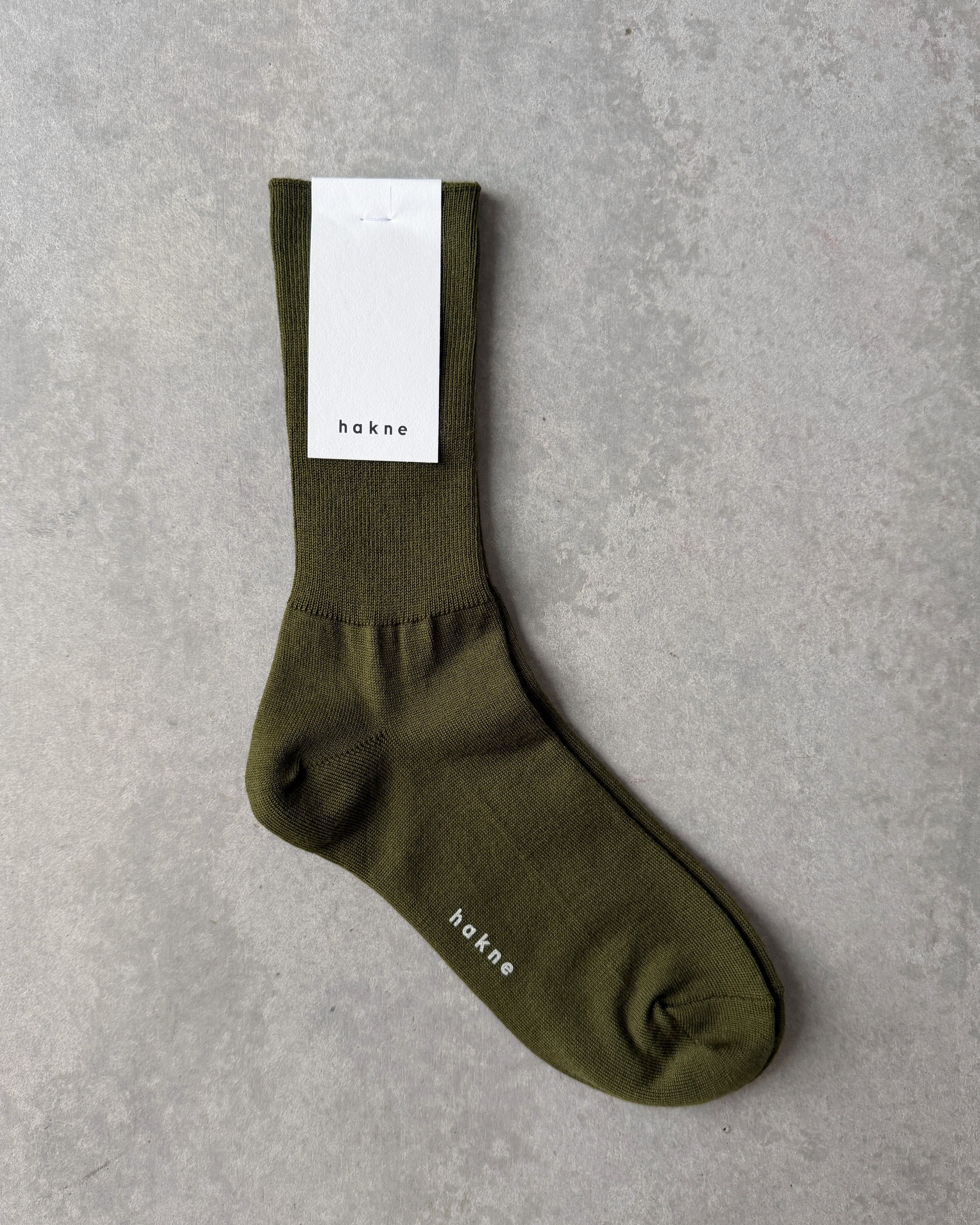 hakne : merino wool ribbed socks