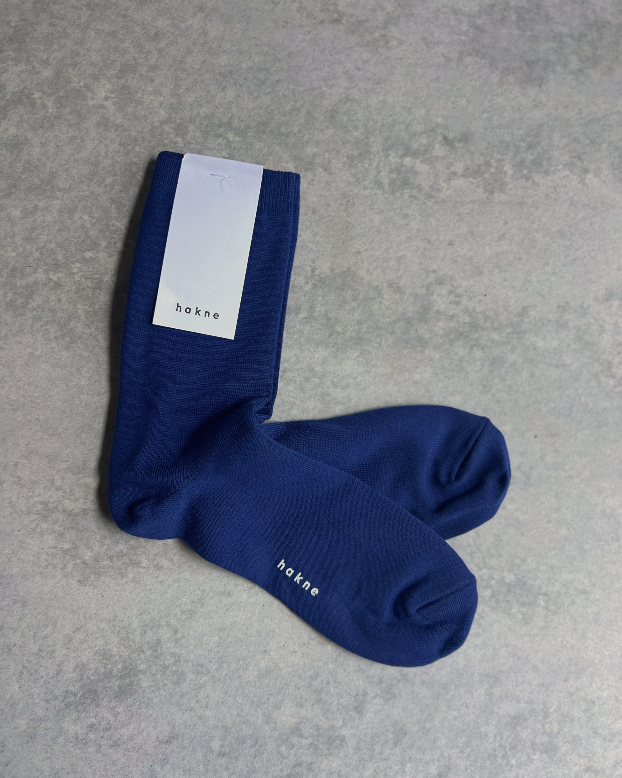 hakne : silk cotton double faced socks