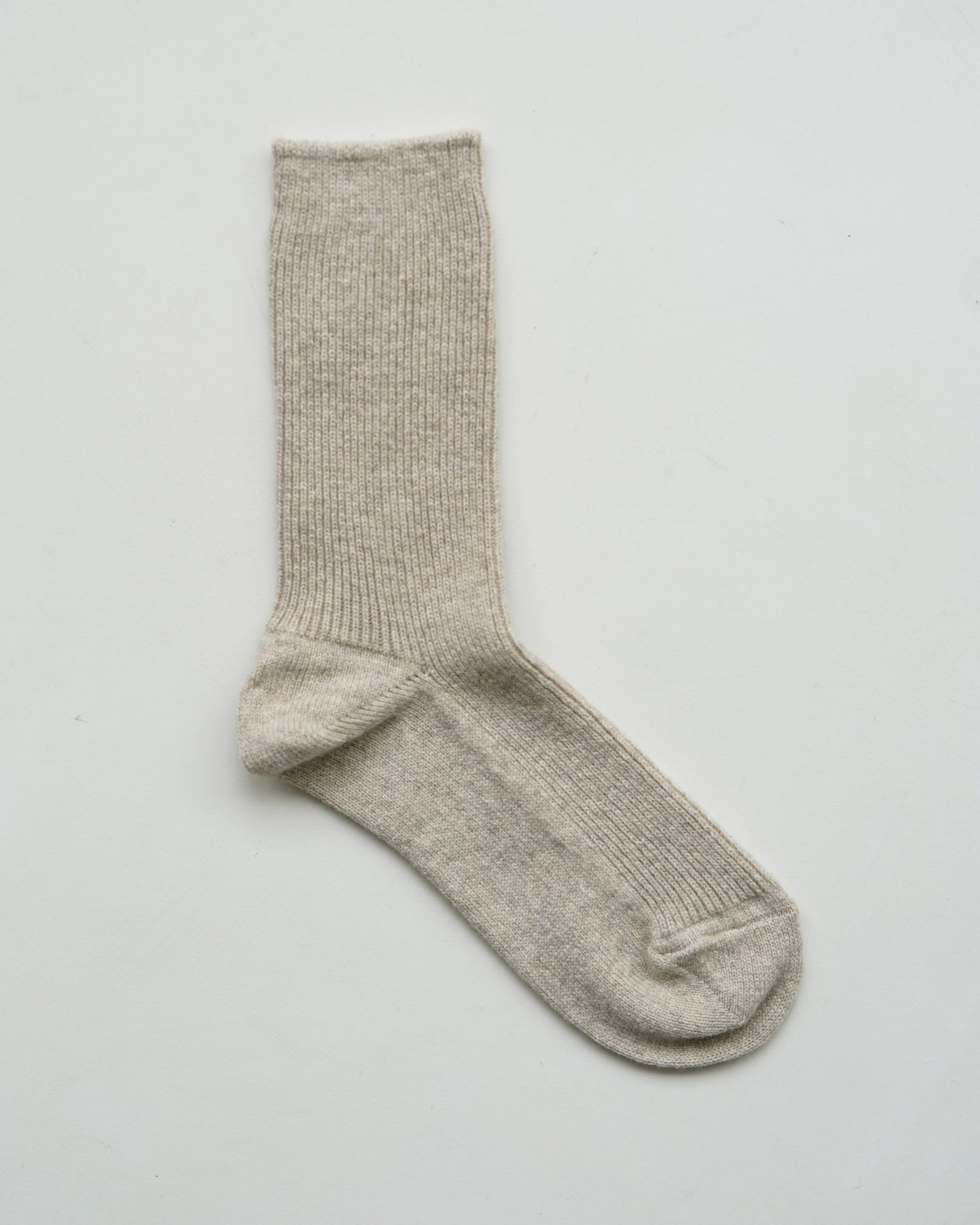 hakne : wool cashmere ribbed socks