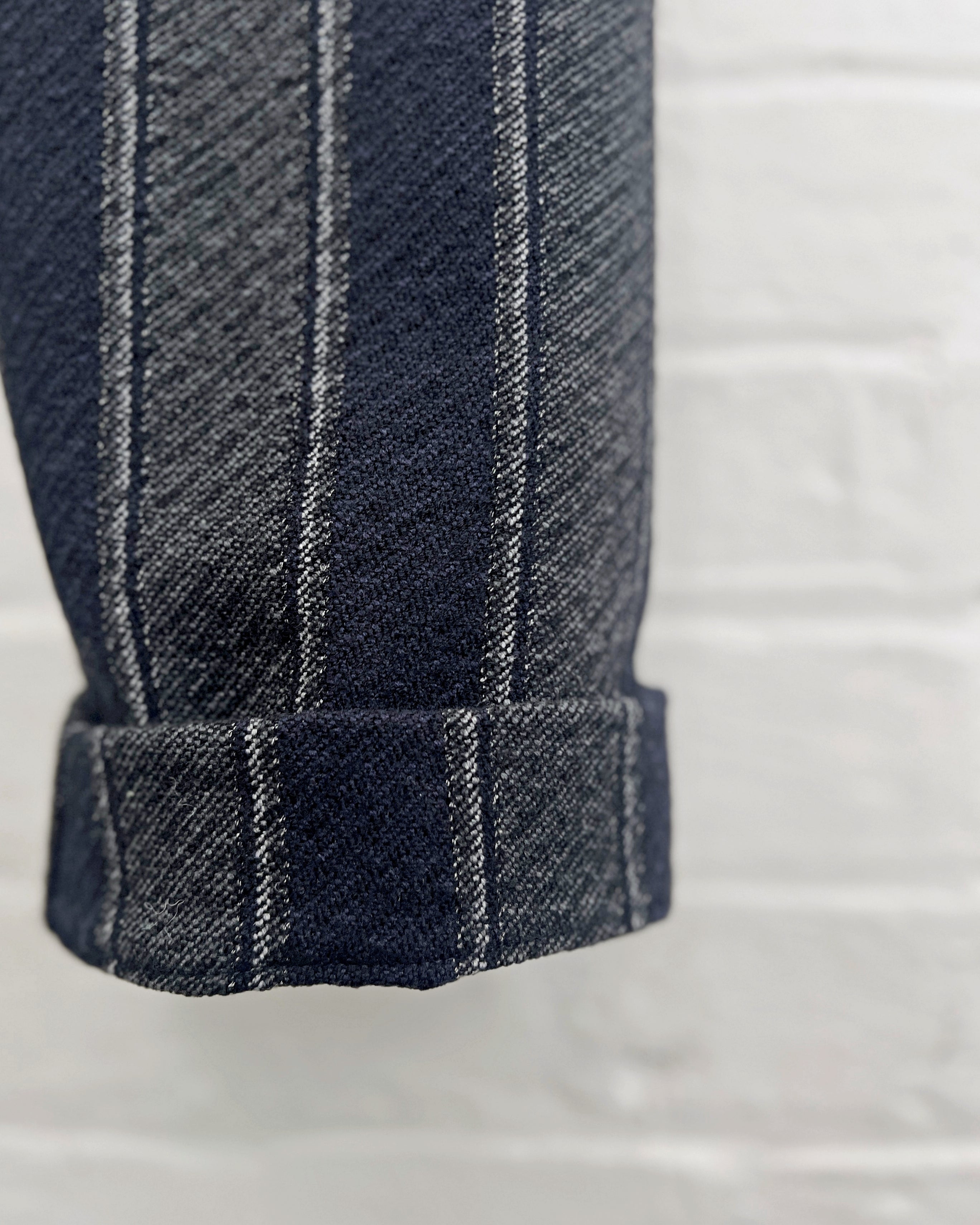 LJ struthers :  heavy wool striped pants