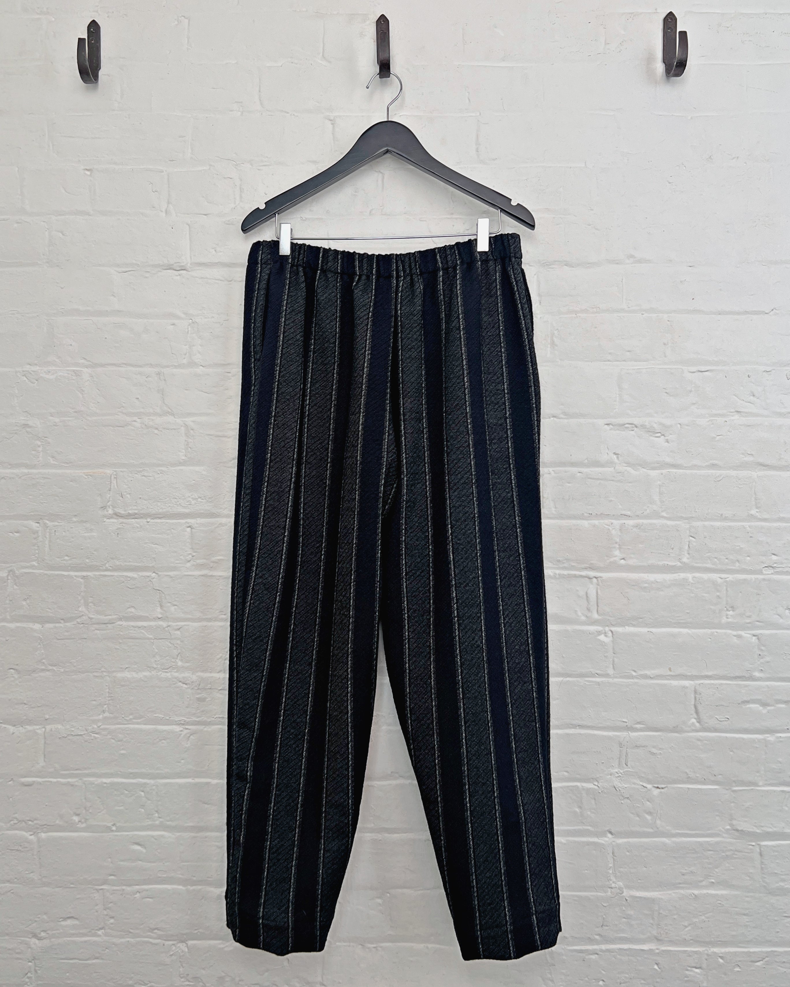 LJ struthers :  heavy wool striped pants