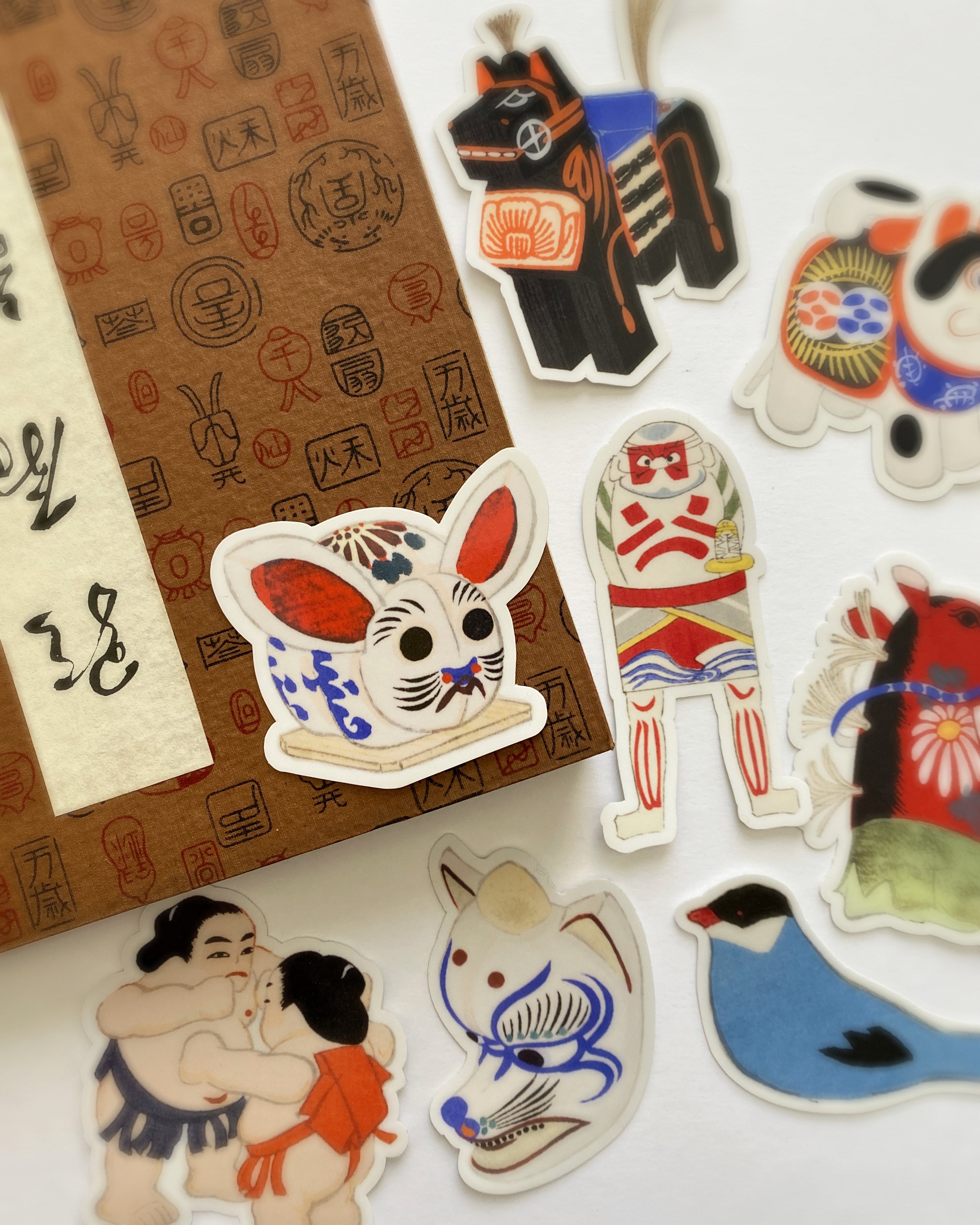 kiku print : vinyl sticker - hobby horse