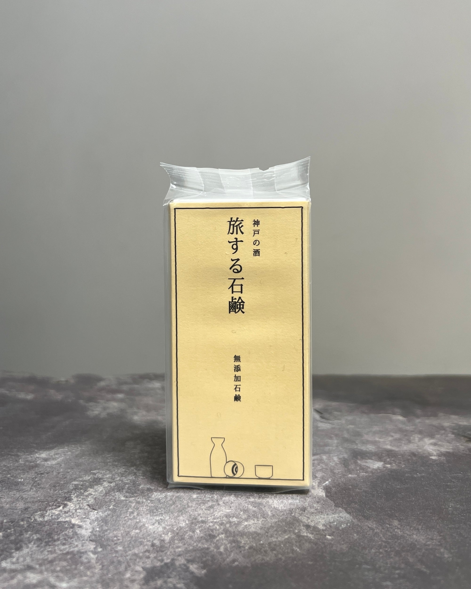 Mutenka Sekken Honpo soap : japanese sake travel pack