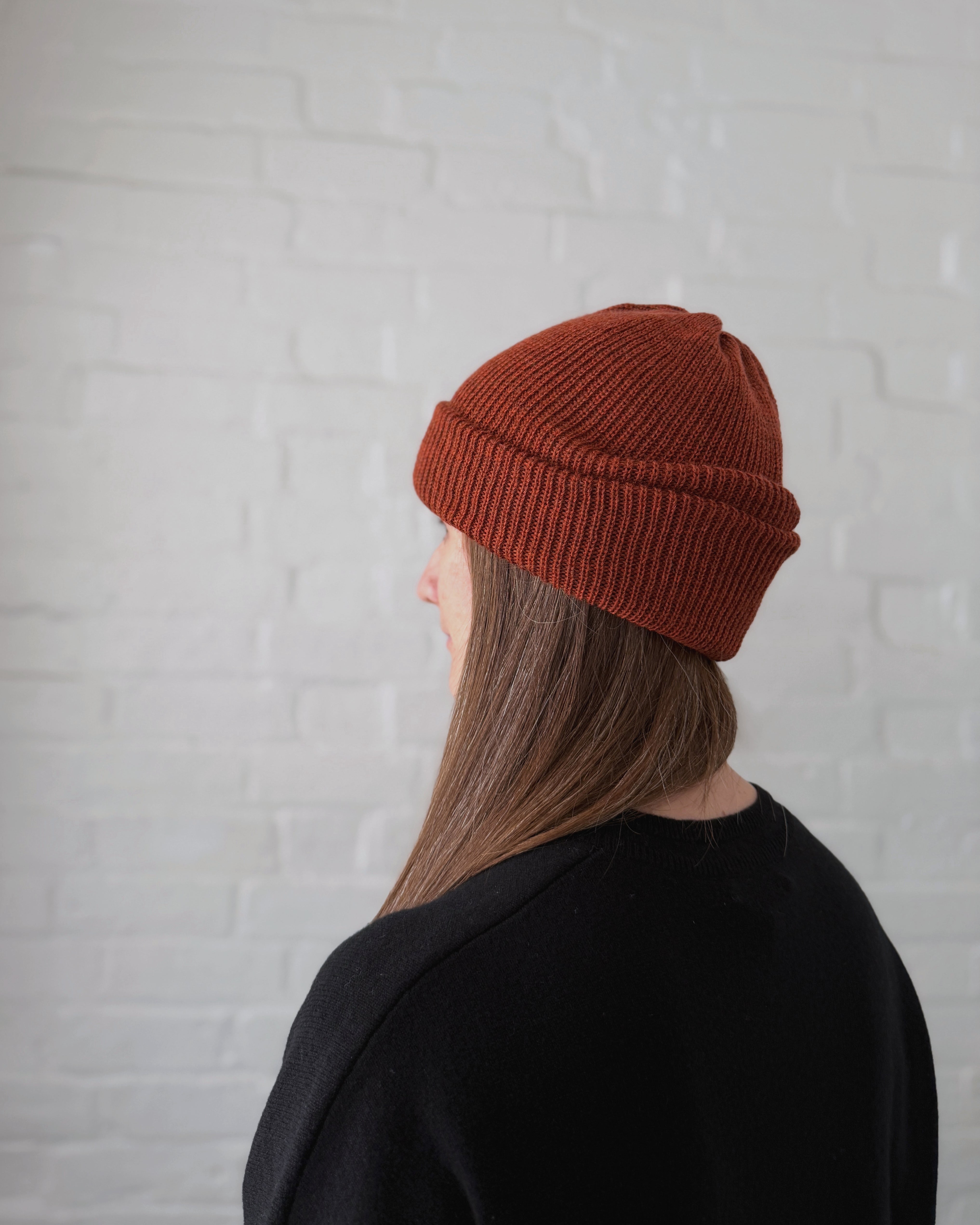 'm' for the maker : fuyu merino beanie in whisky