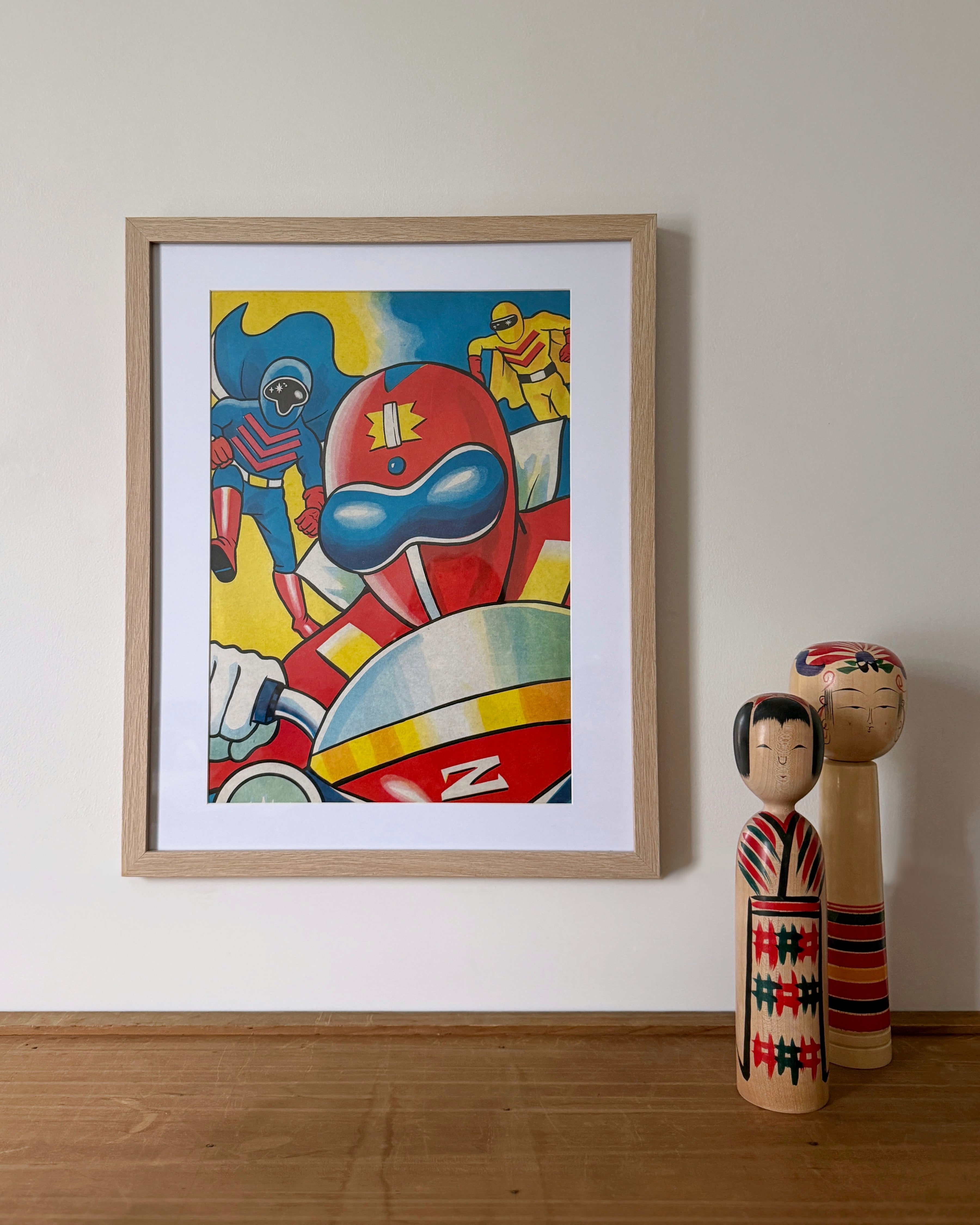 vintage poster : Himitsu Sentai Gorenger