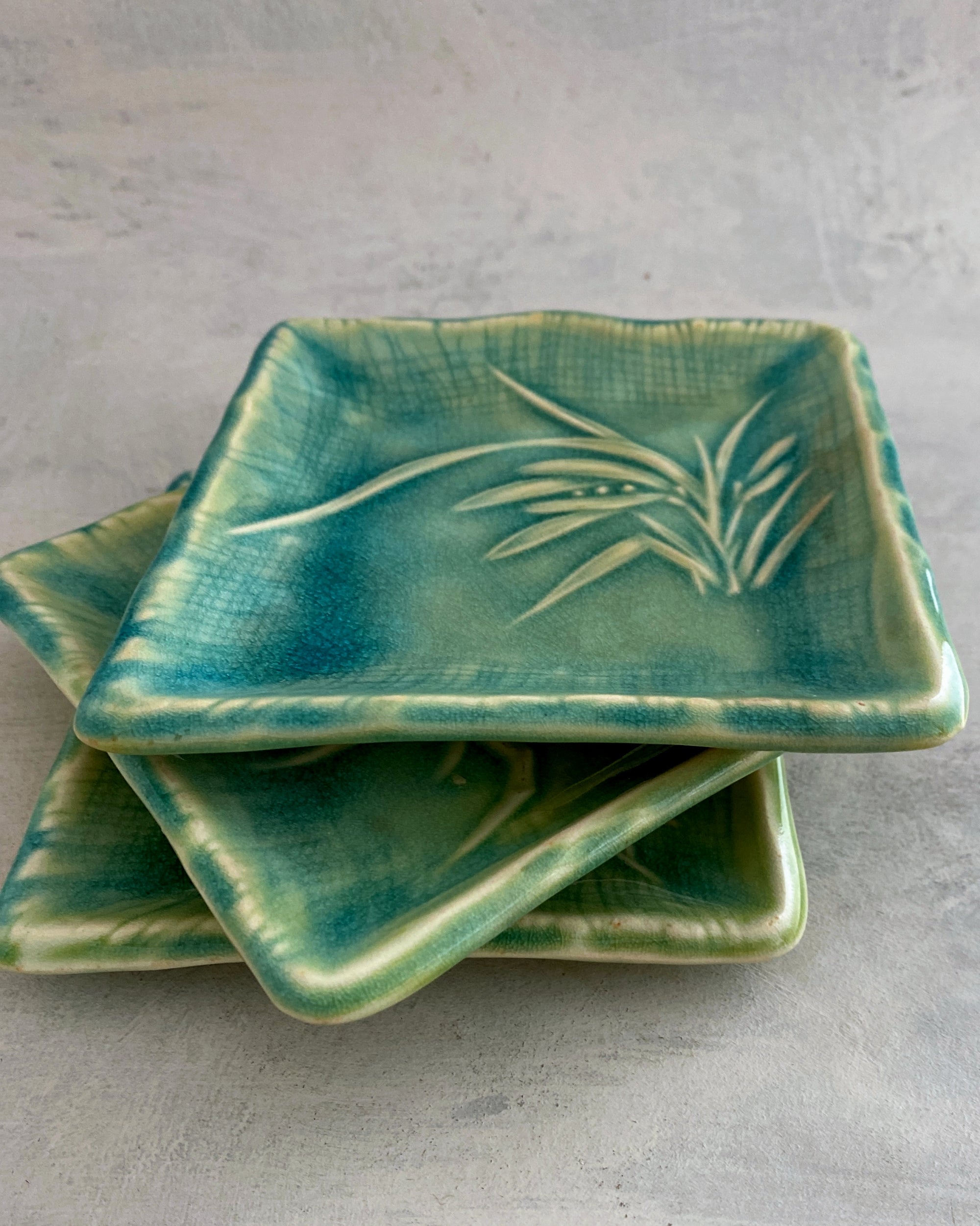vintage japanese ceramic plate