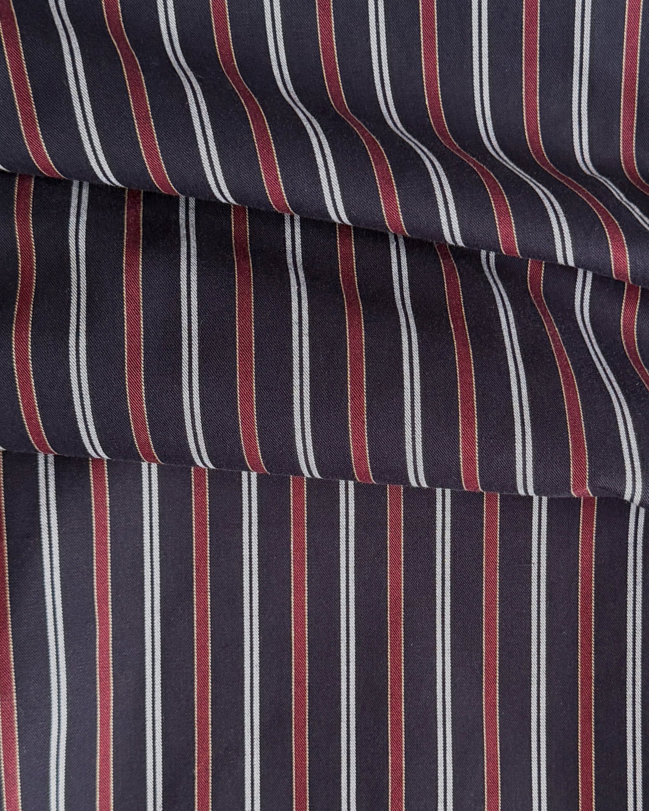 LJ struthers : striped cotton pants