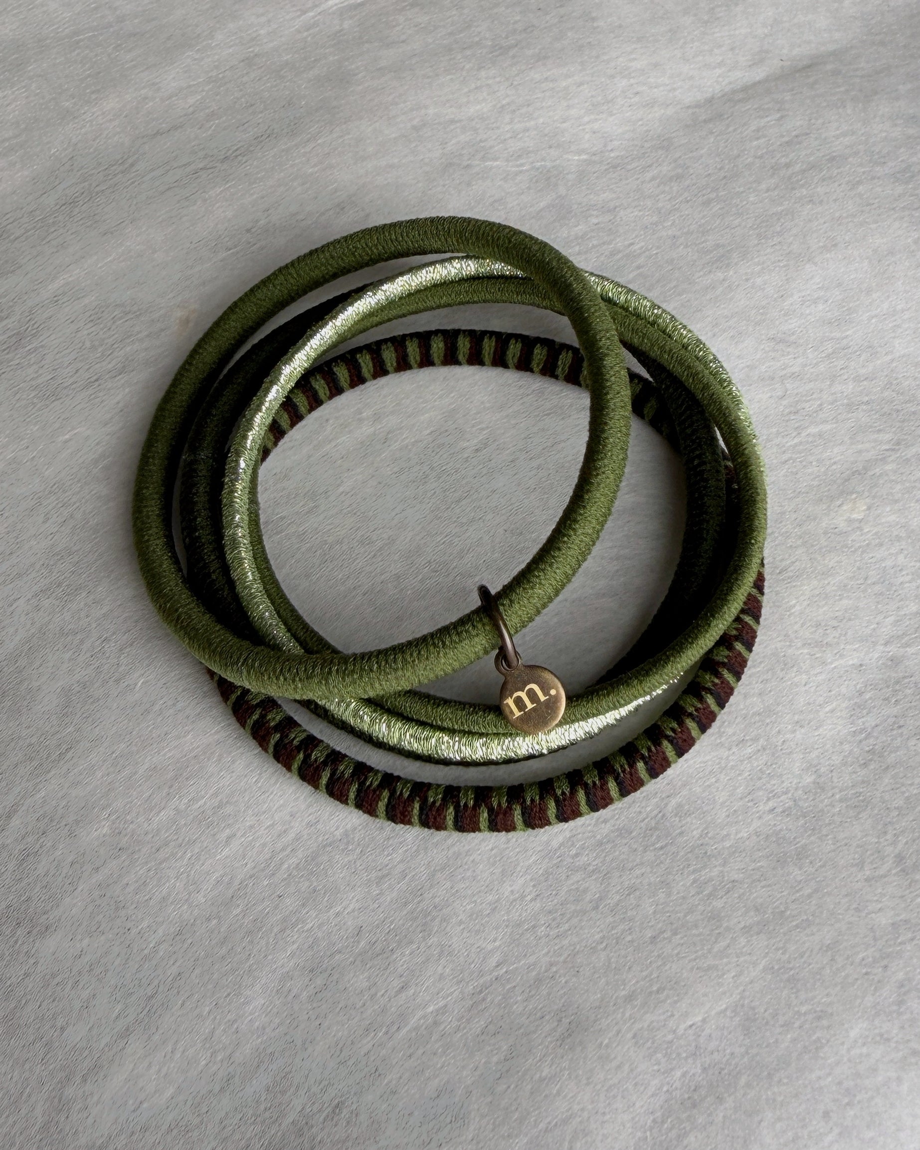 'm' for the maker : hair tie set - midori
