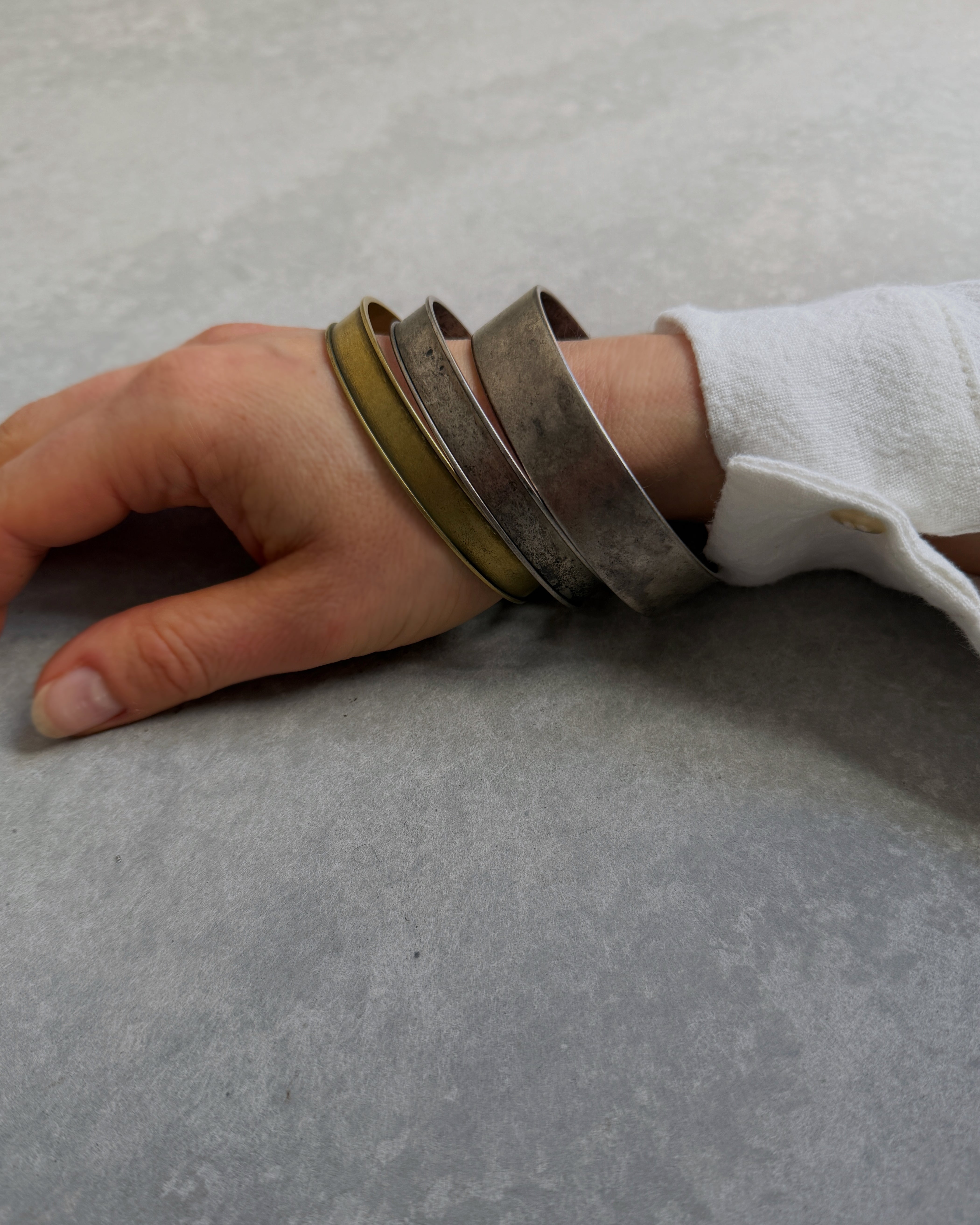 milk-toast : perseverance bangles
