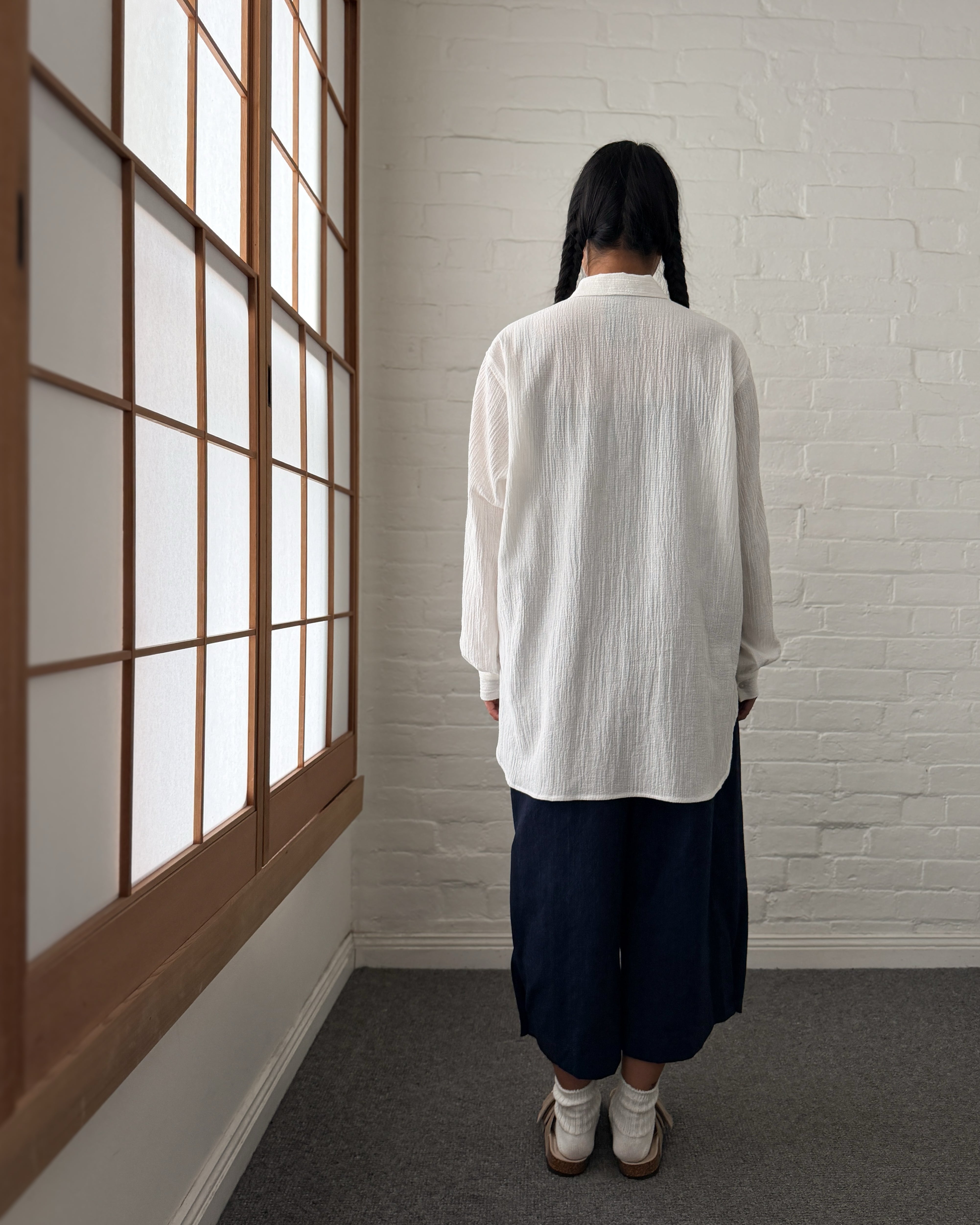 LJ struthers : indigo dyed pants