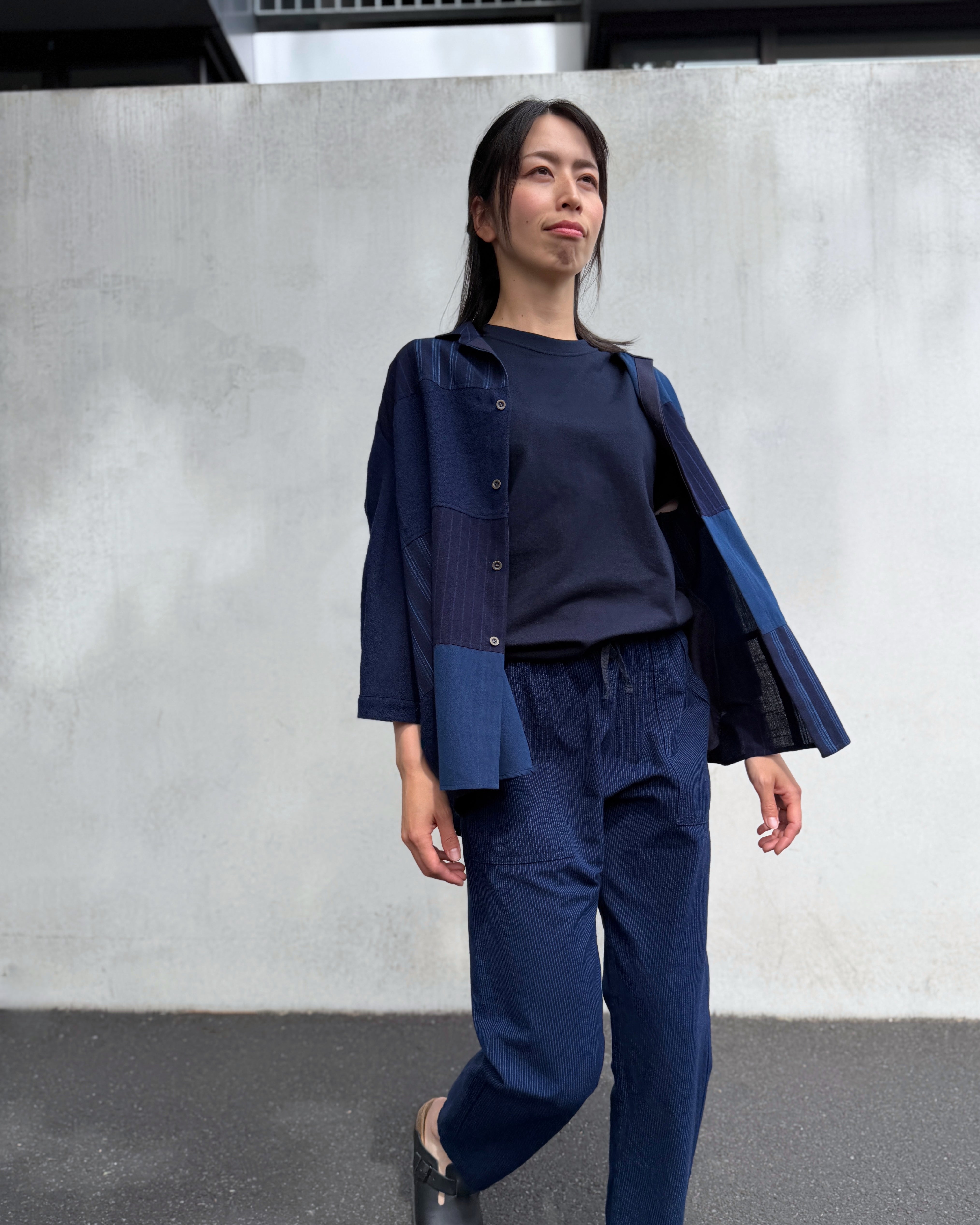Kasuri : indigo jacket