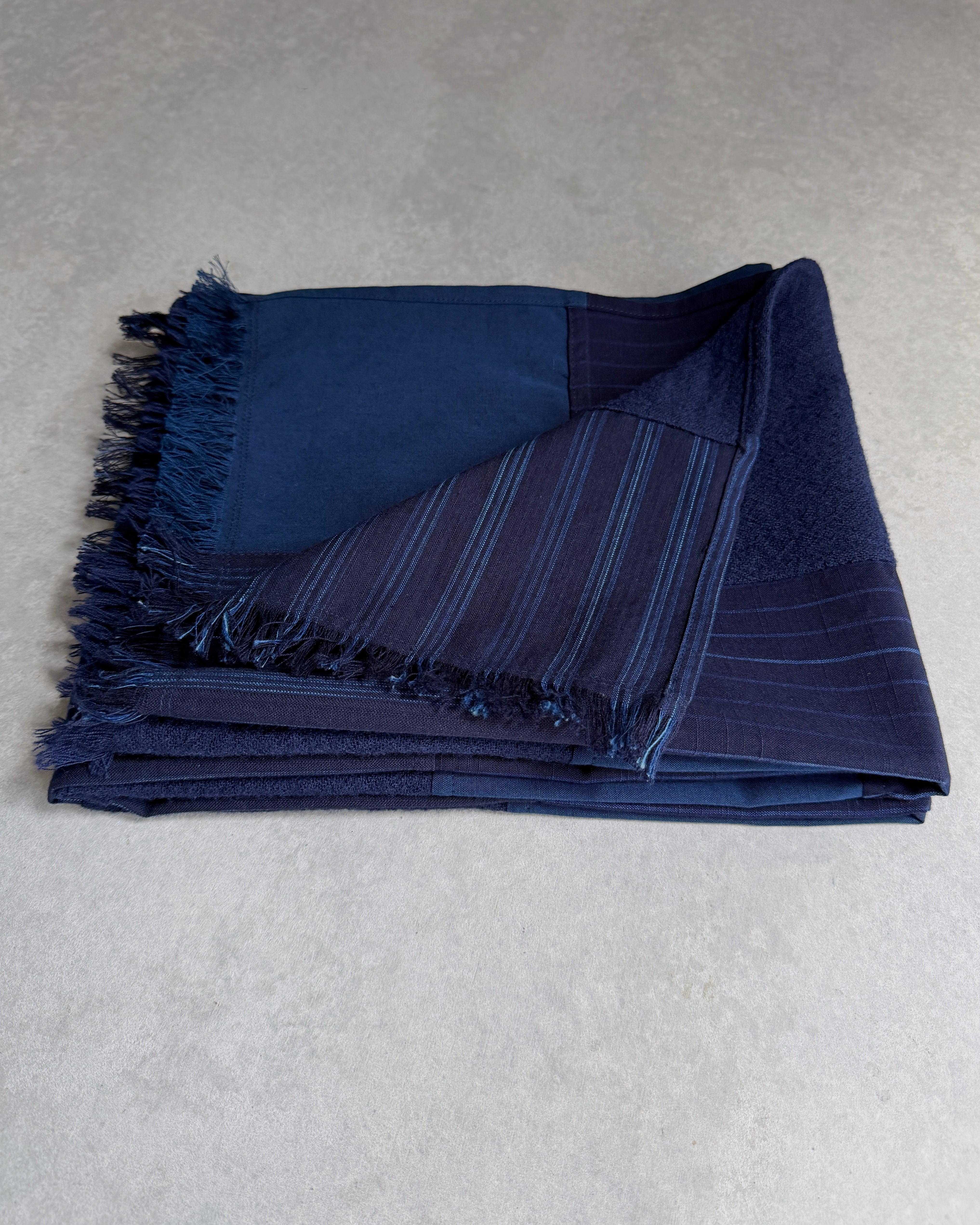Kasuri : indigo scarf