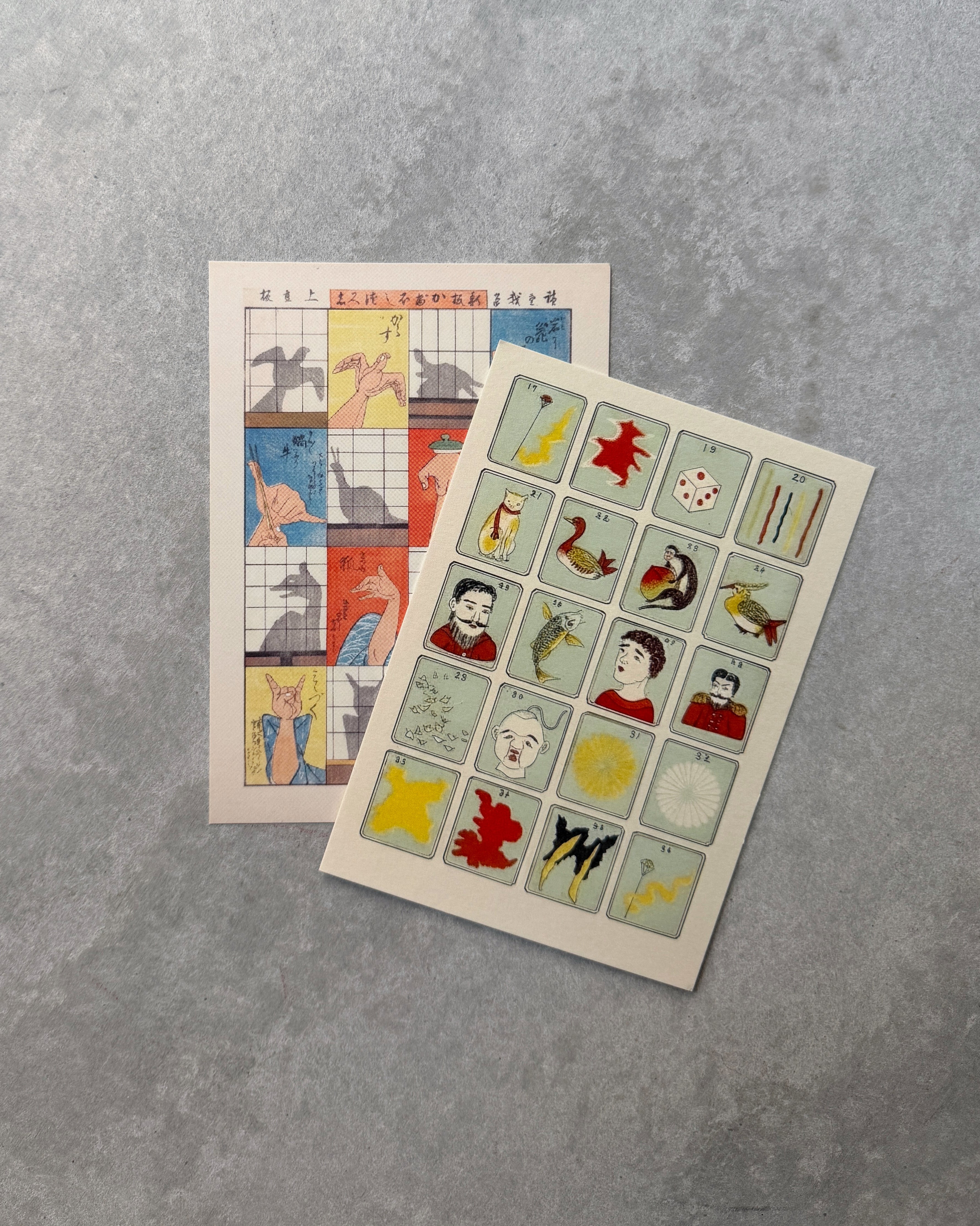 kiku print : postcard - shadow stories