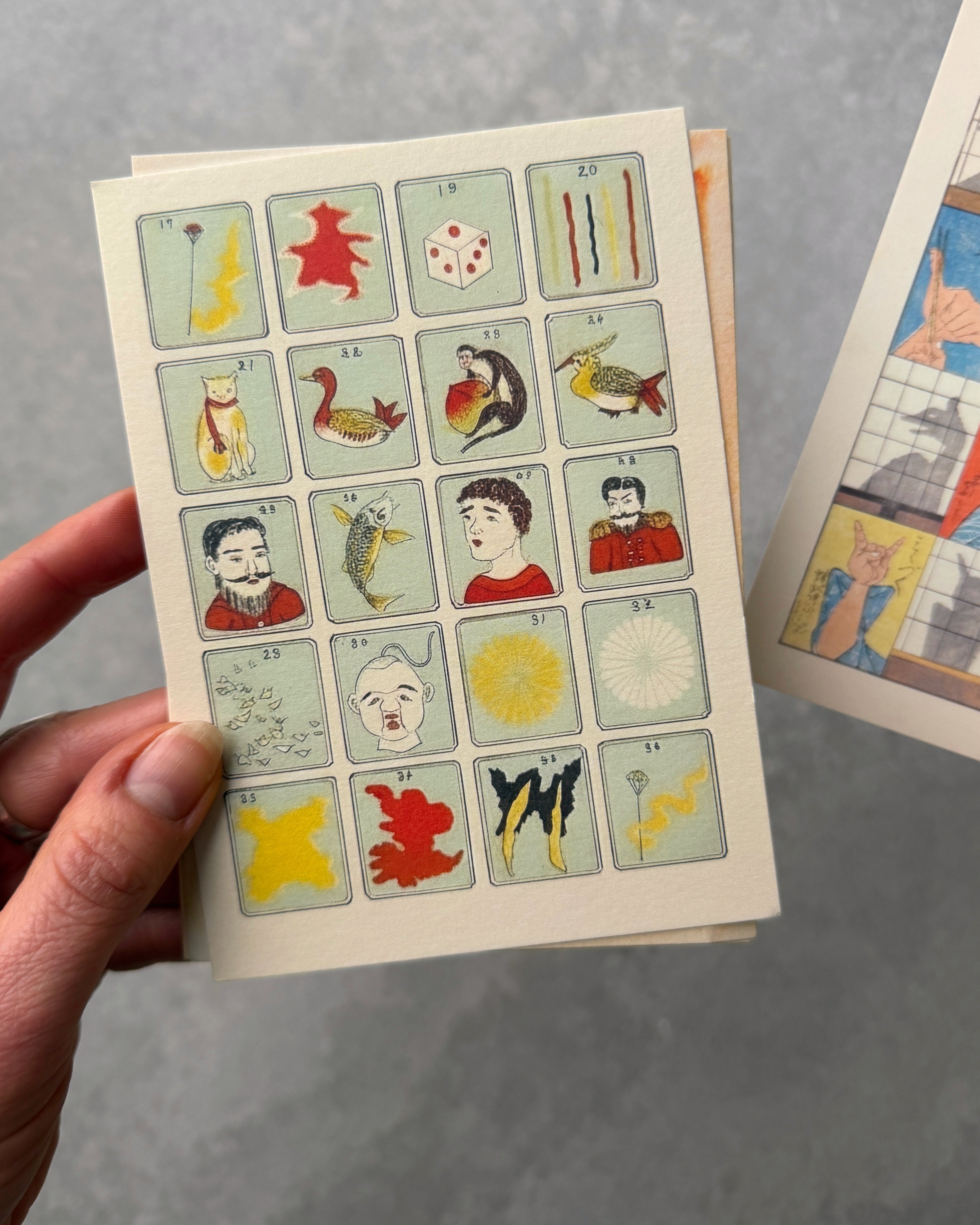 kiku print : postcard - Hirayama catalogue