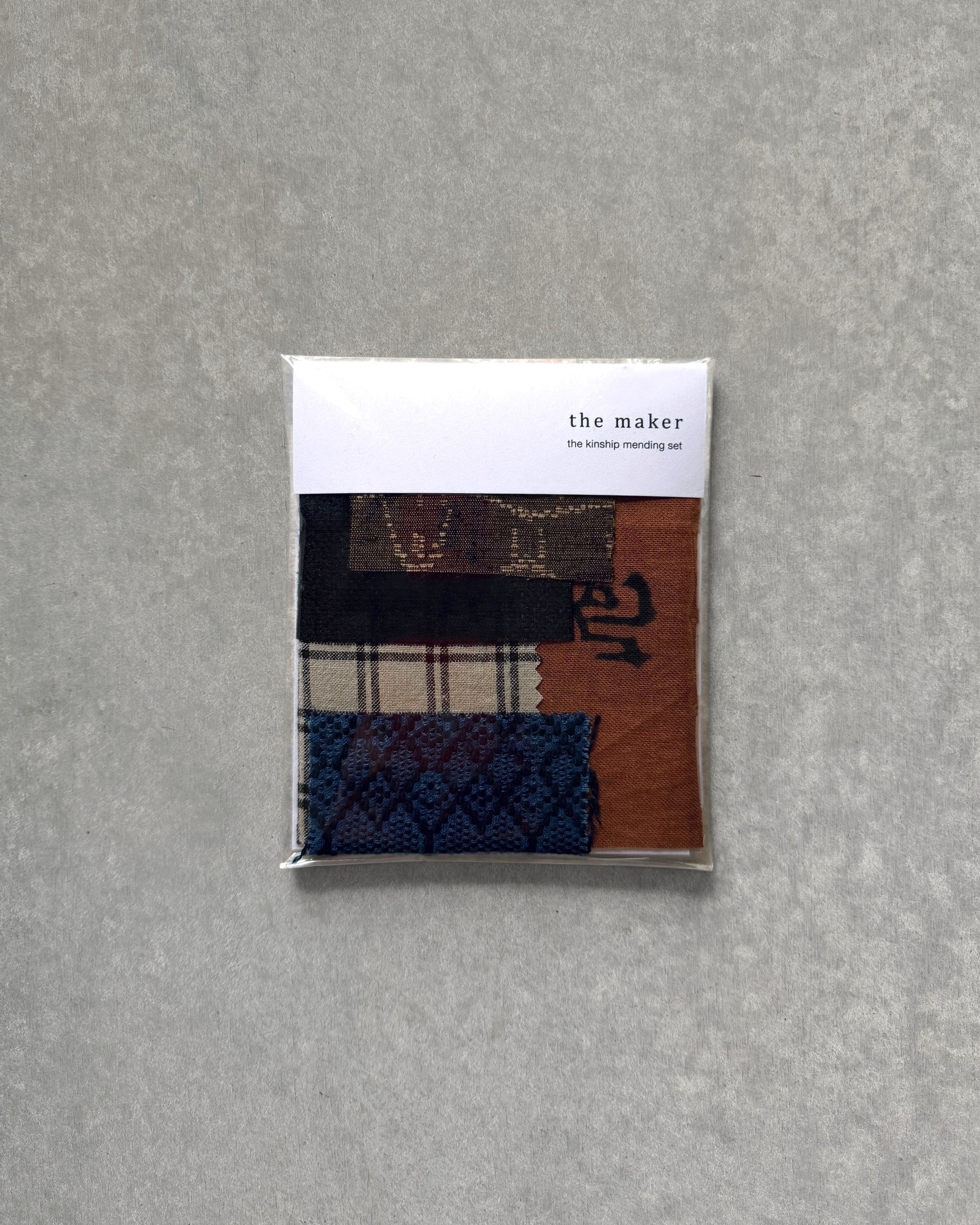 'm' for the maker : kinship mending set