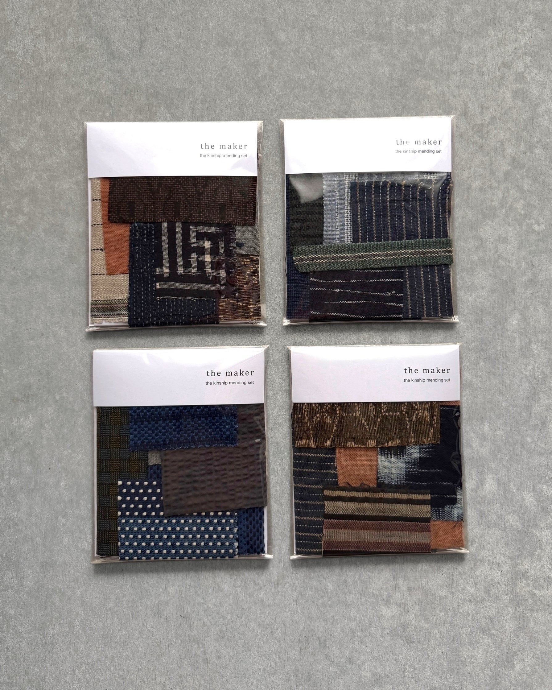 'm' for the maker : kinship mending set