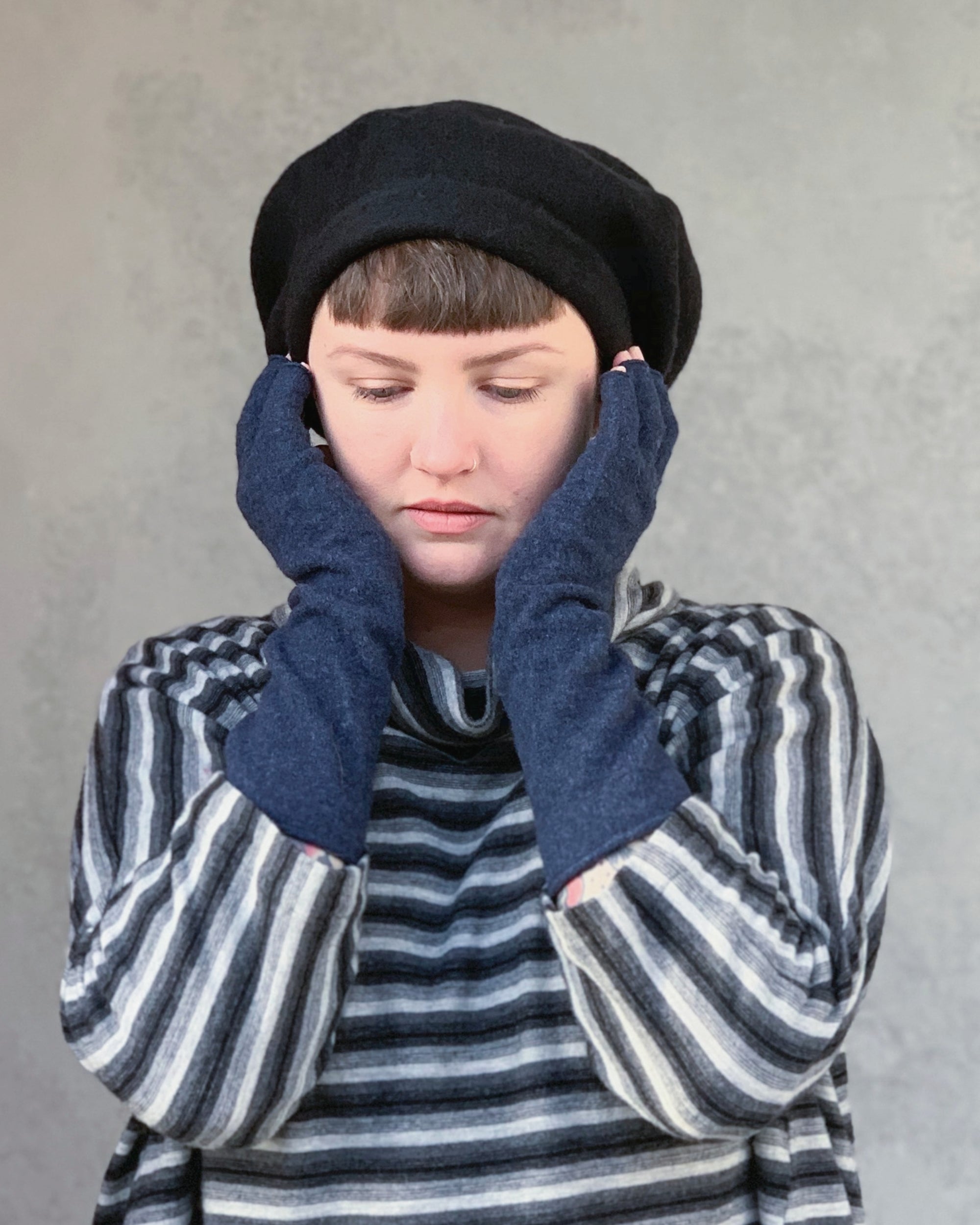 Clockard kopka : wool clochard hat | the maker