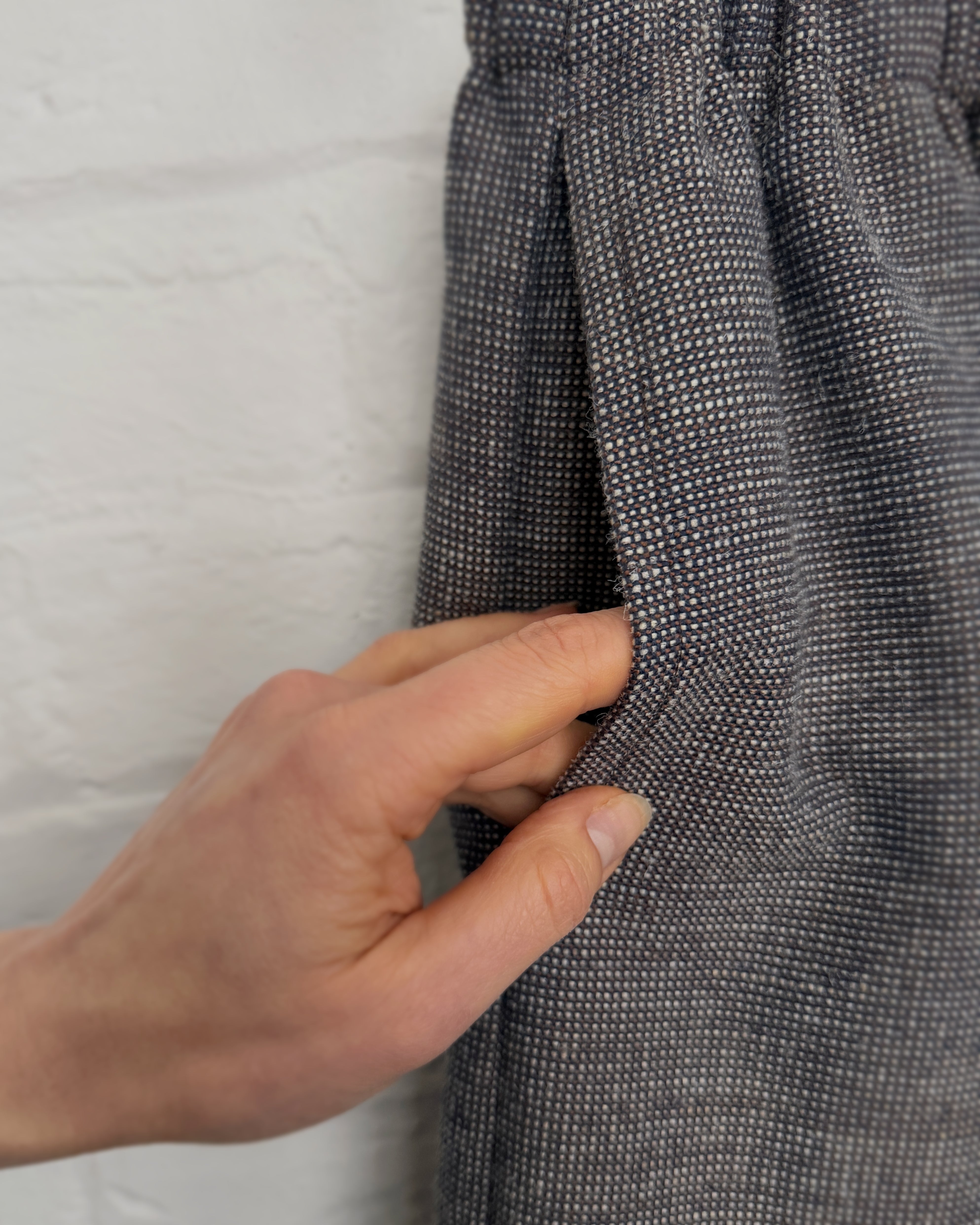 LJ struthers : wide leg wool pants