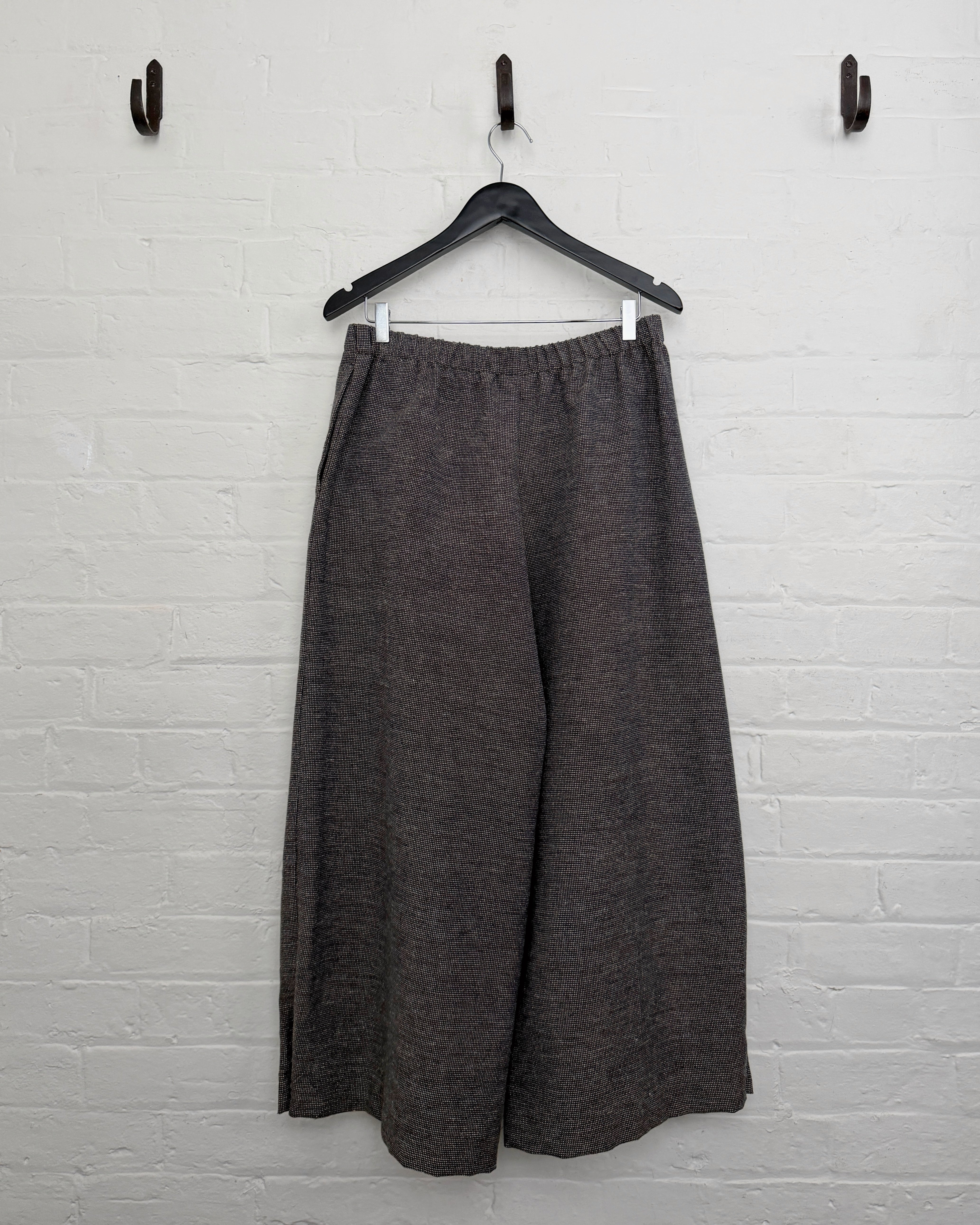 LJ struthers : wide leg wool pants
