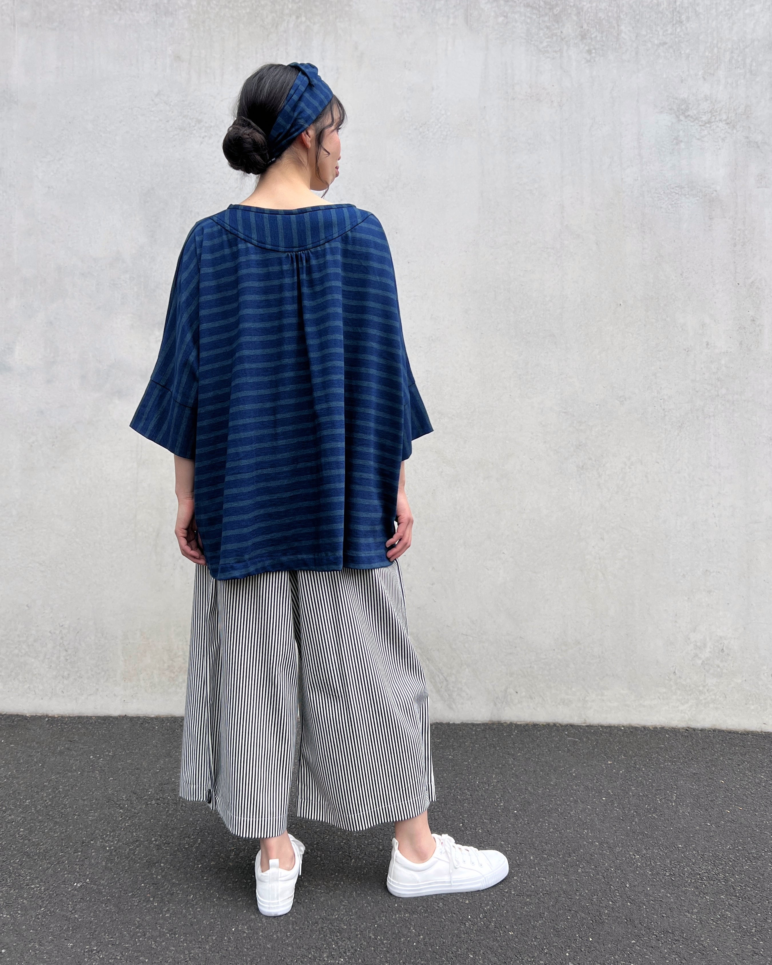 LJ struthers : cotton knit lunar smock