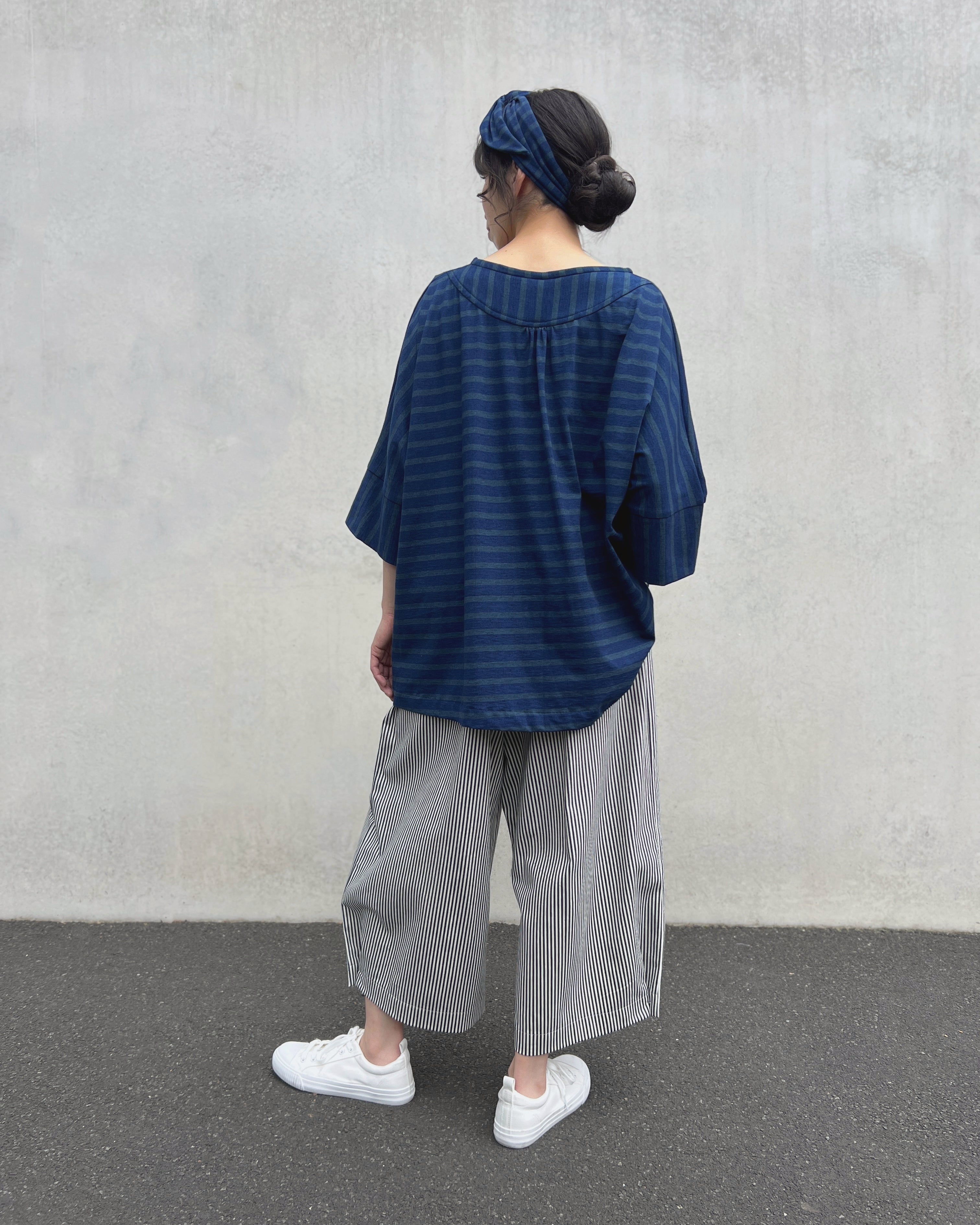 LJ struthers : cotton knit lunar smock