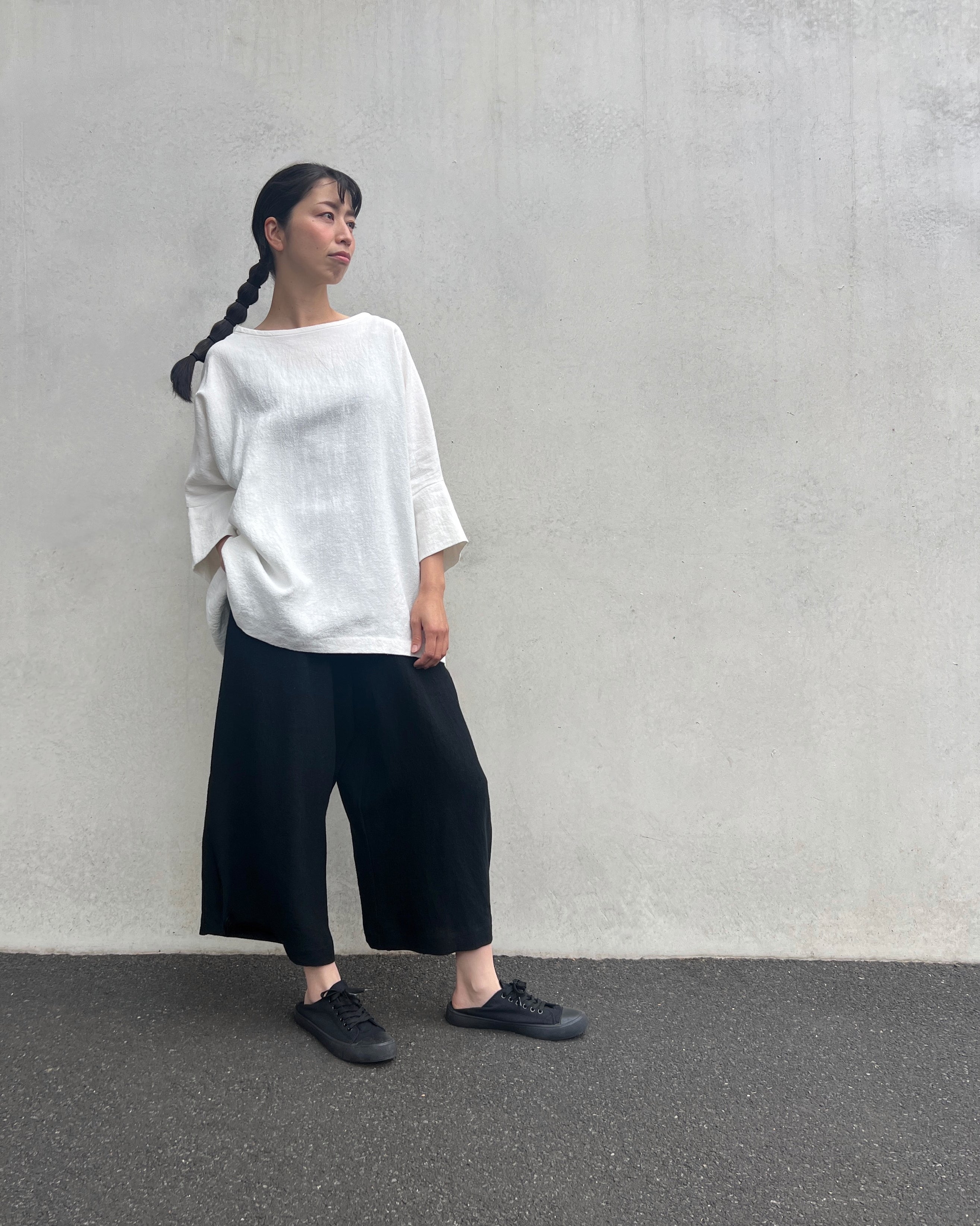 LJ struthers : ramie linen pants