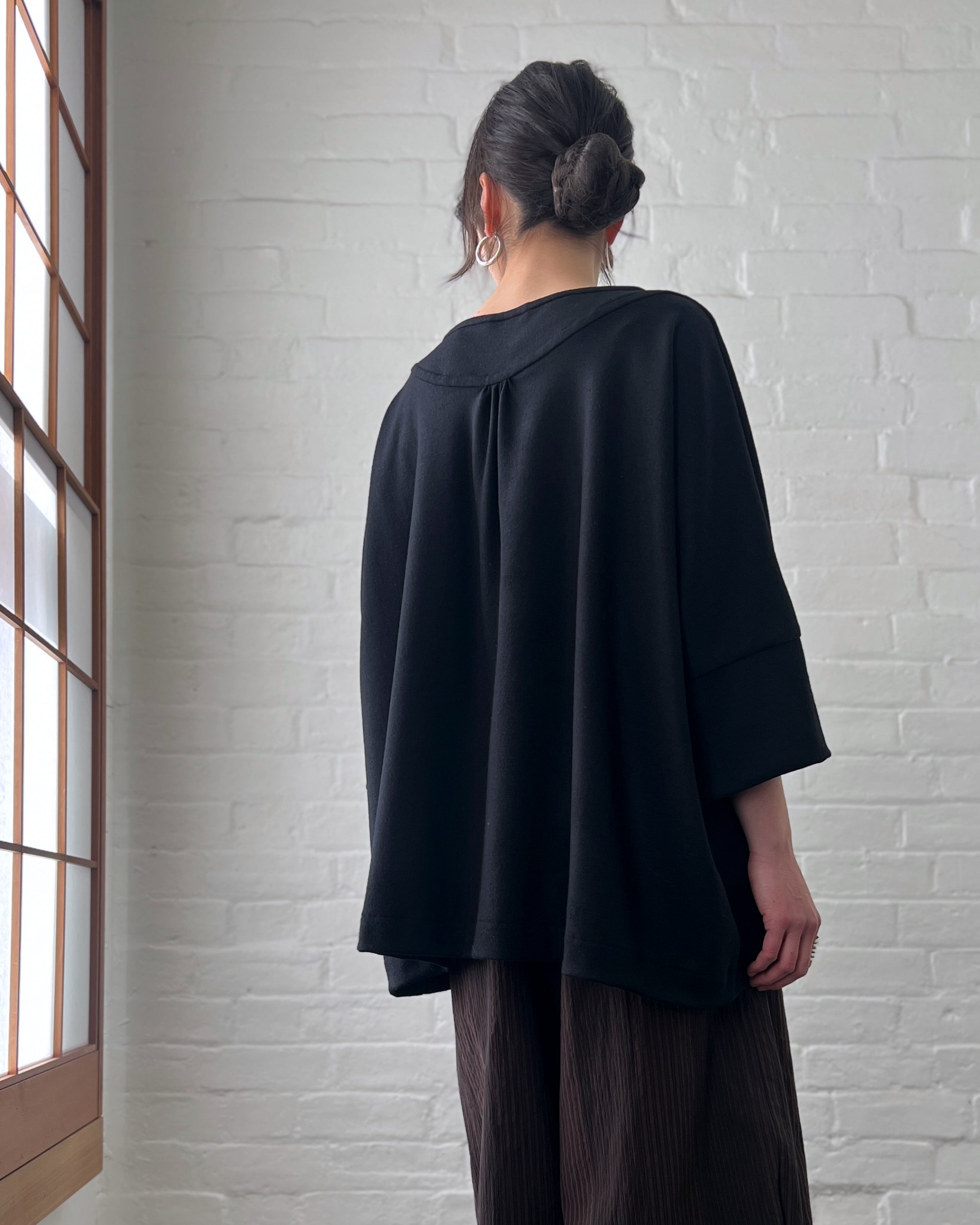 LJ struthers : wool lunar smock
