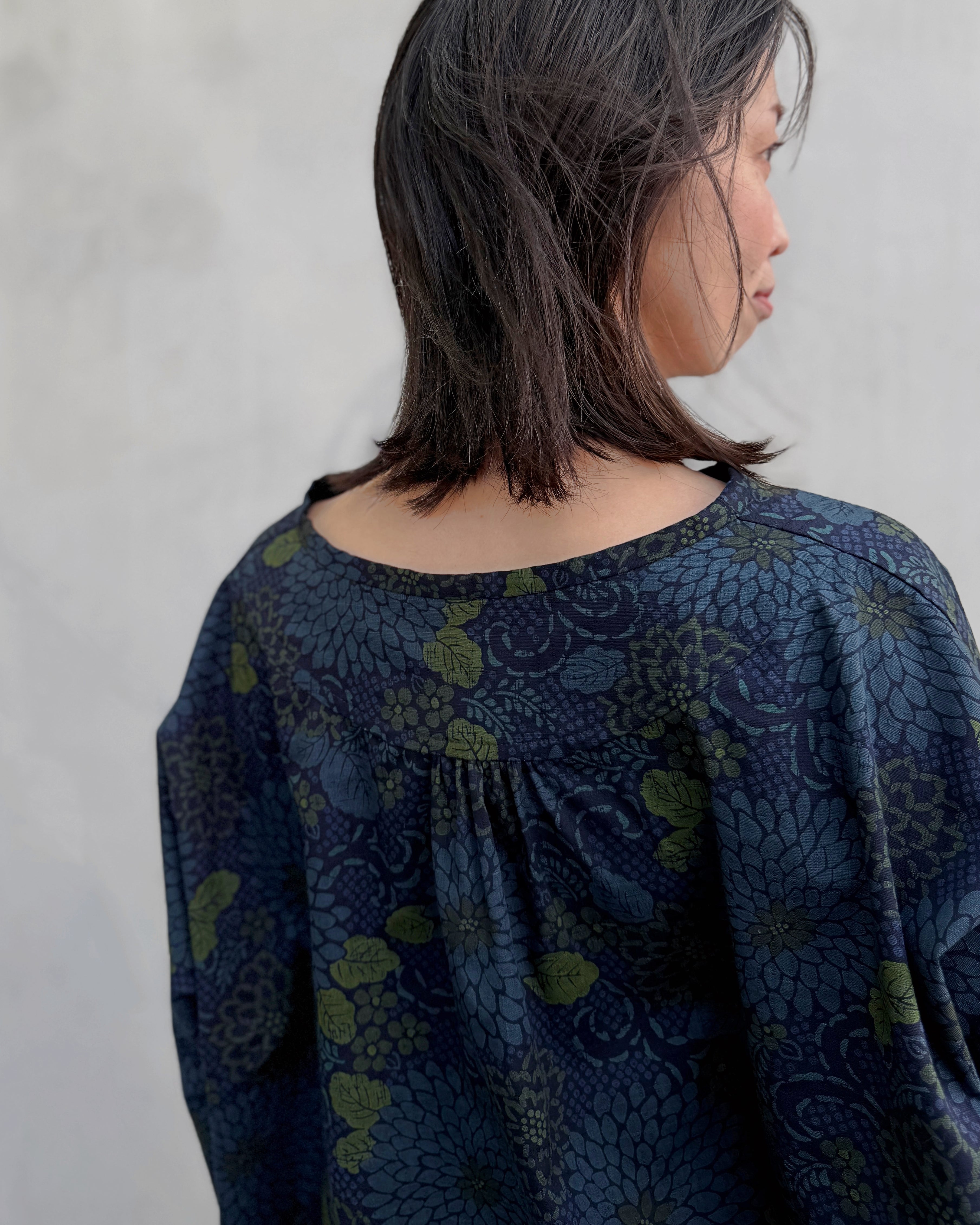 LJ struthers : cotton lunar smock