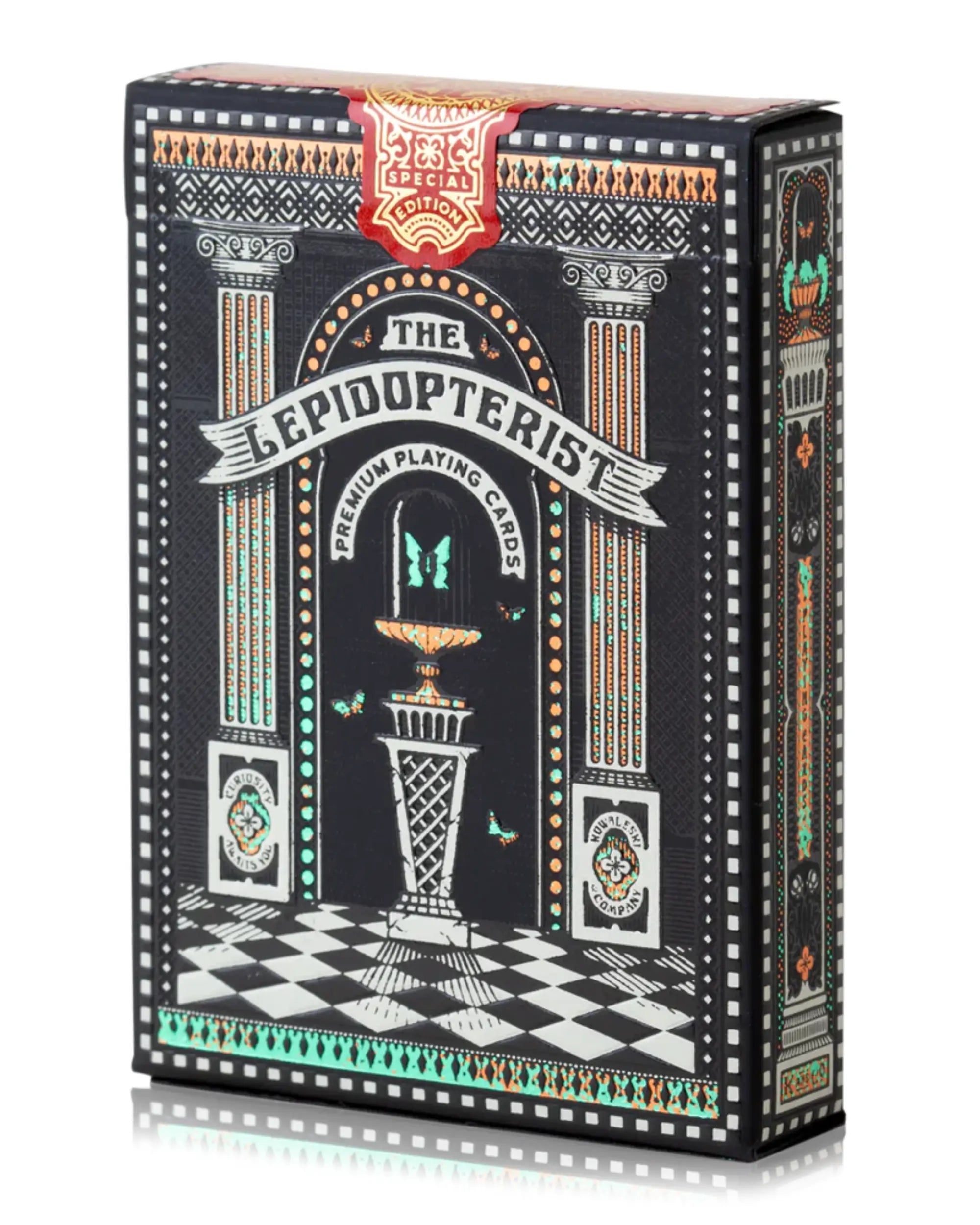 art of play : the lepidopterist patina playing cards