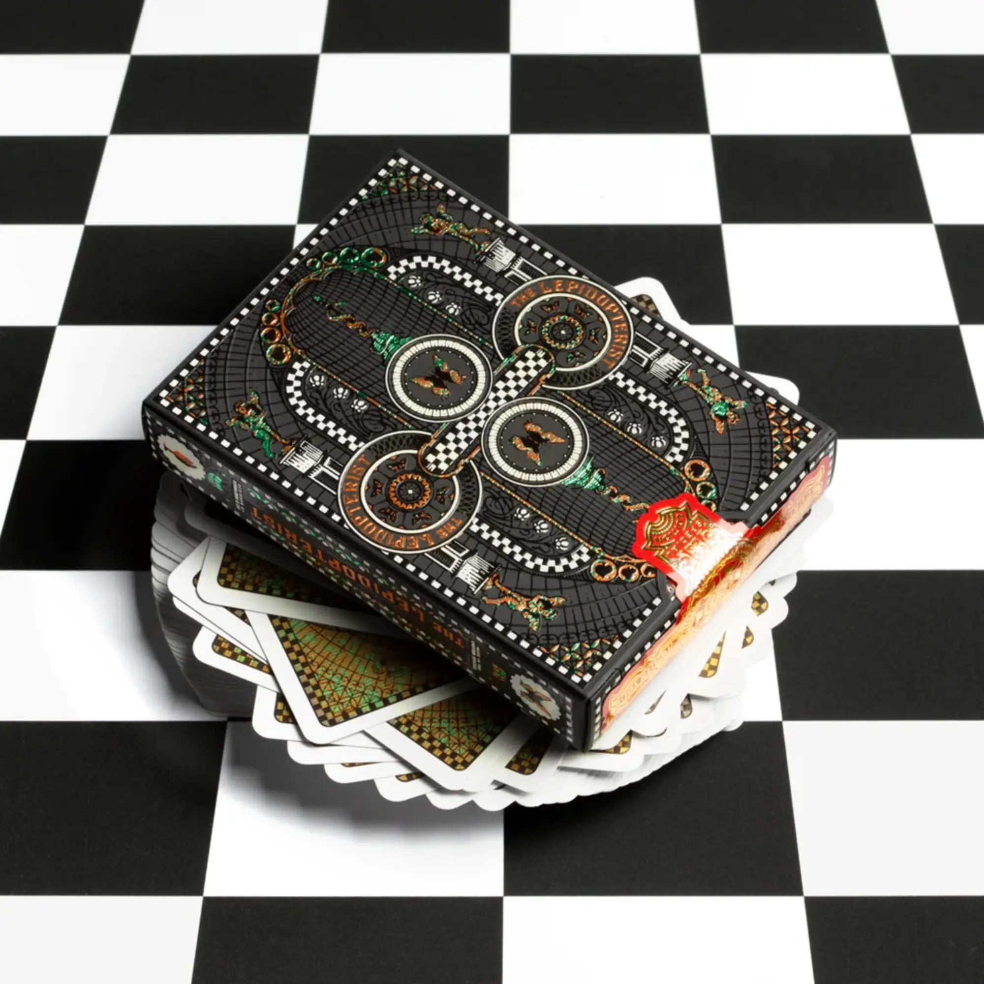 art of play : the lepidopterist patina playing cards