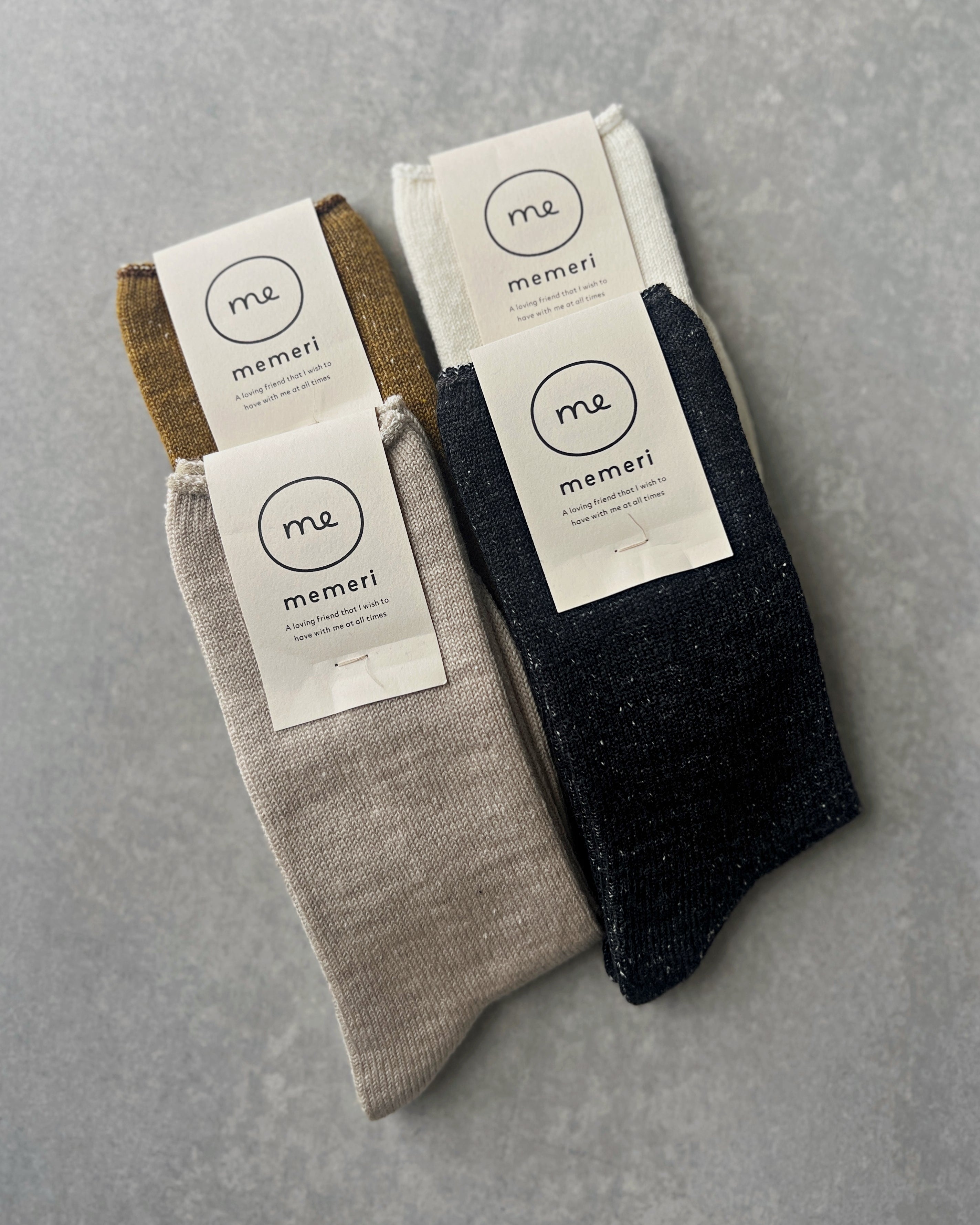 memeri : wool silk socks
