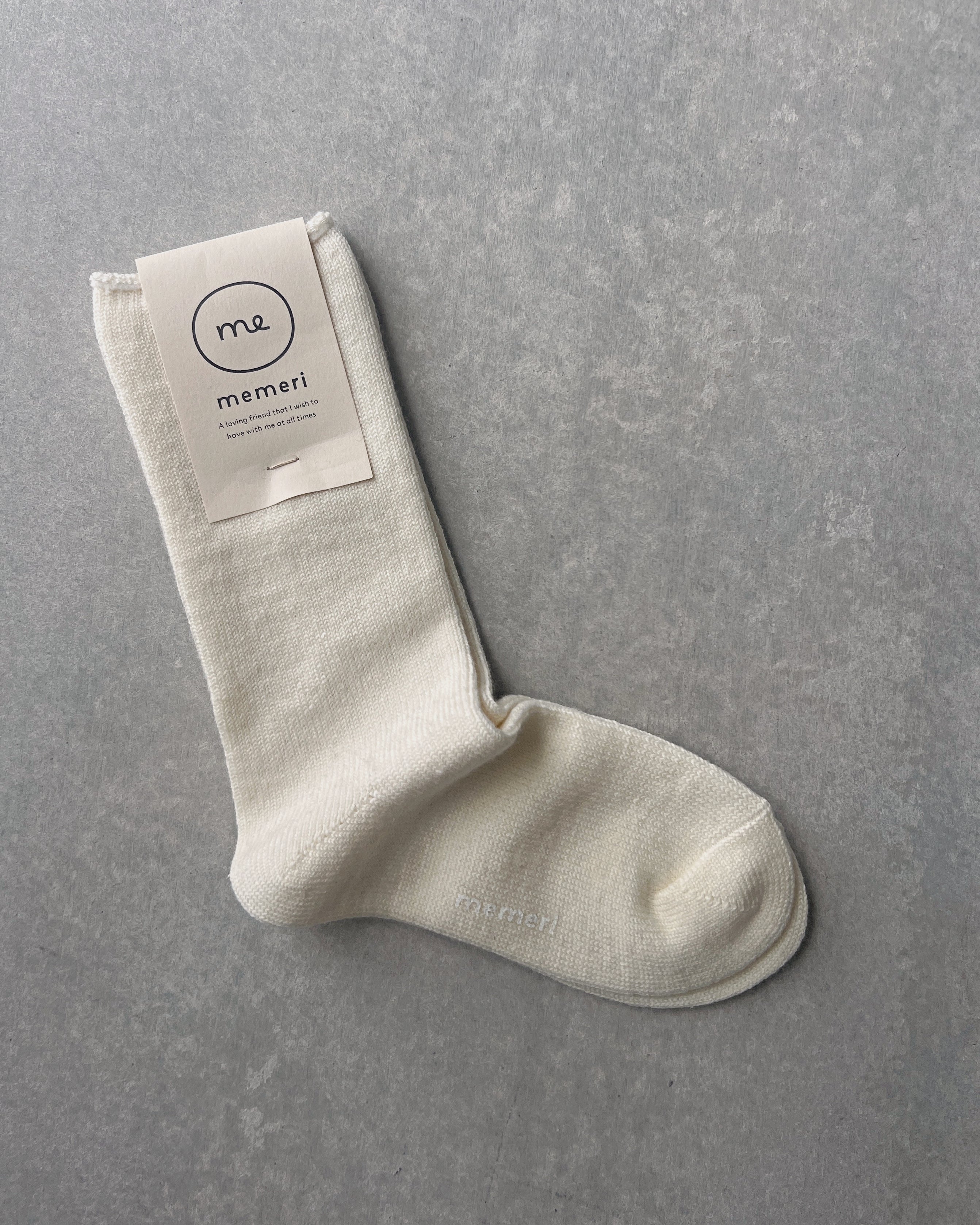 memeri : wool silk socks