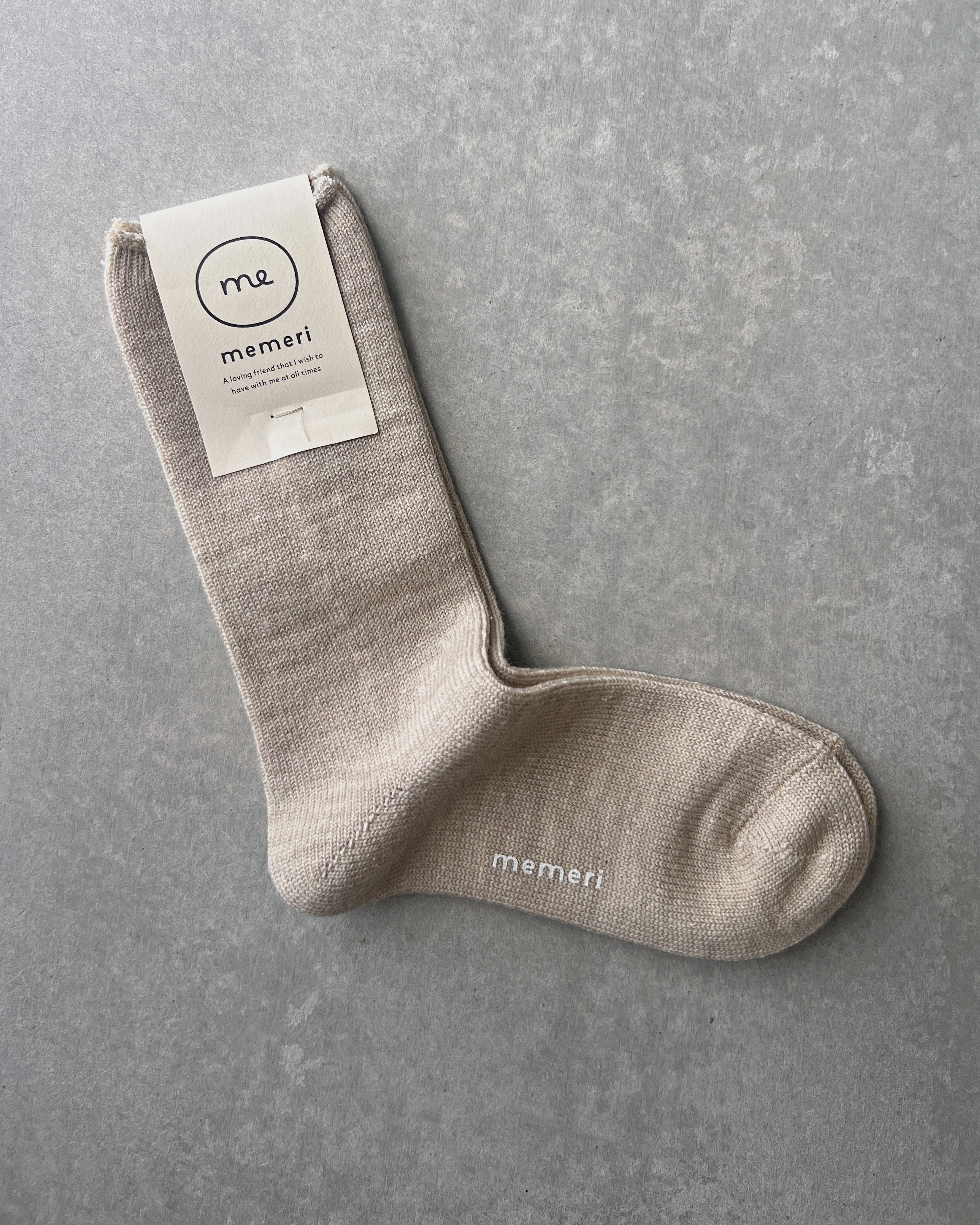 memeri : wool silk socks