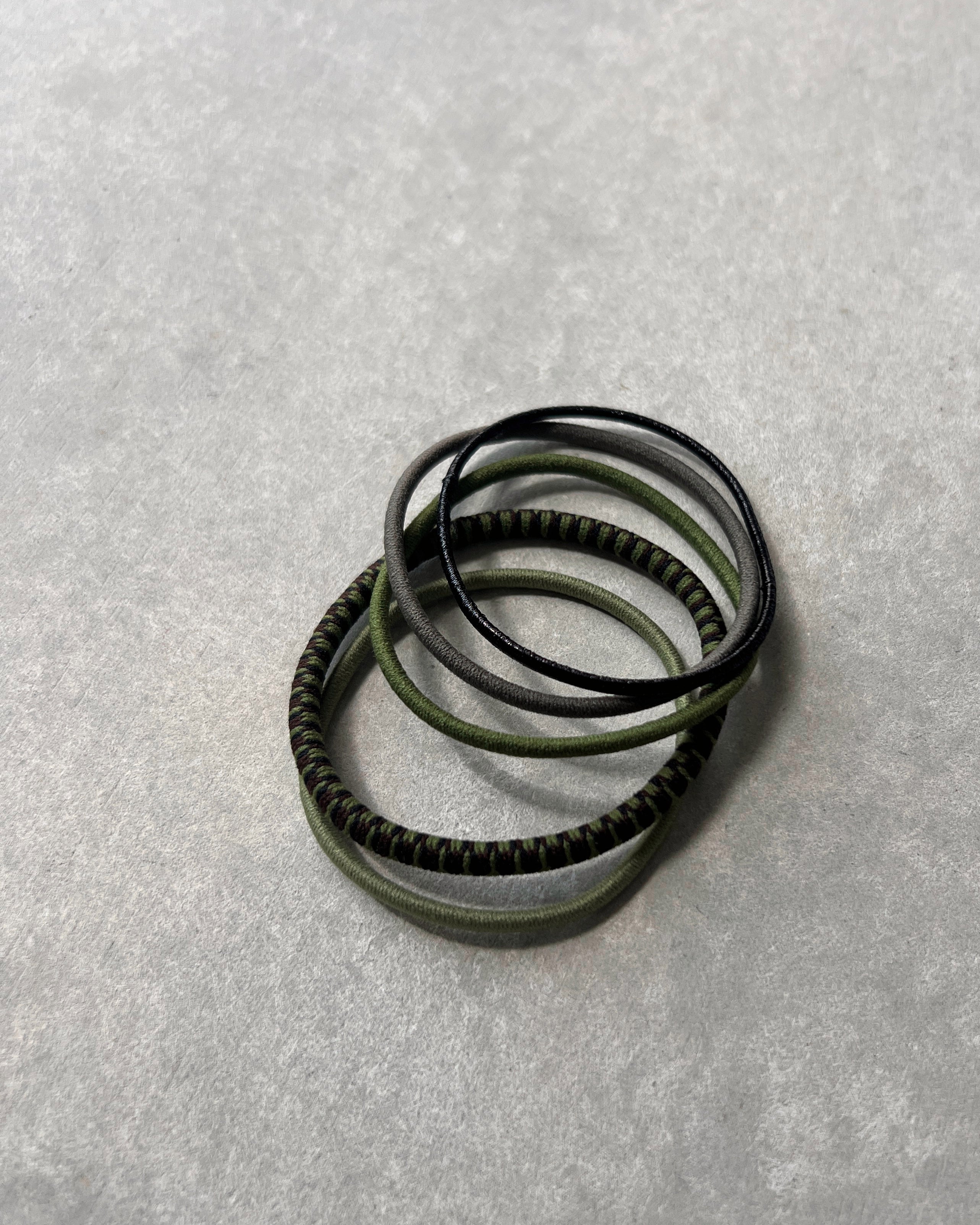 'm' for the maker : hair tie set - nori