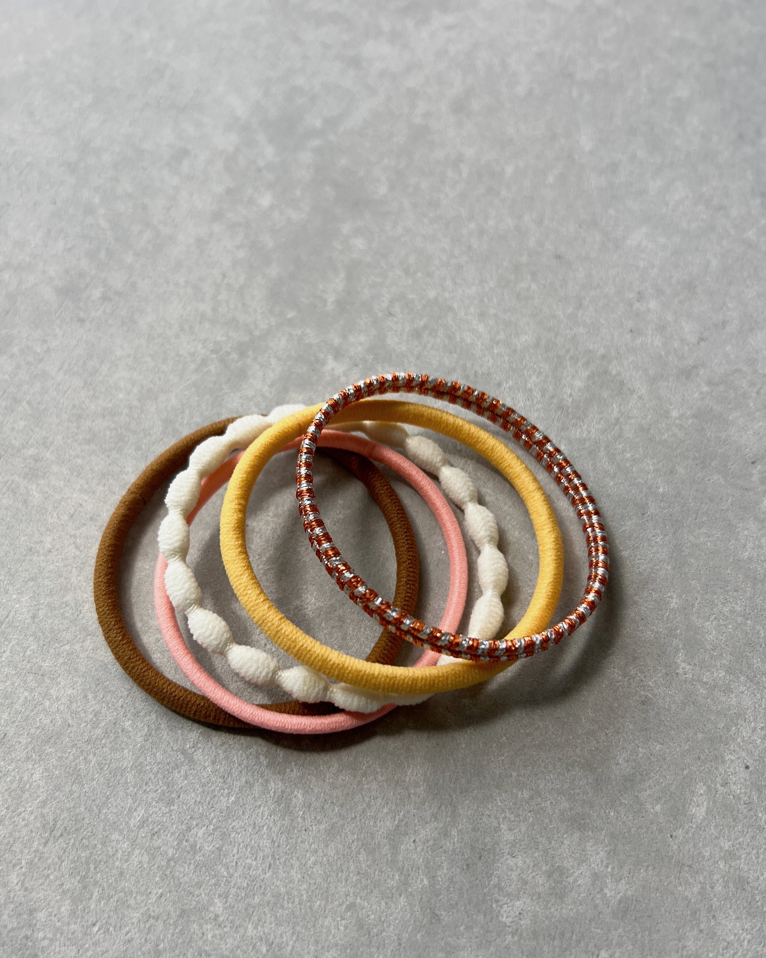 'm' for the maker : hair tie set - senbei