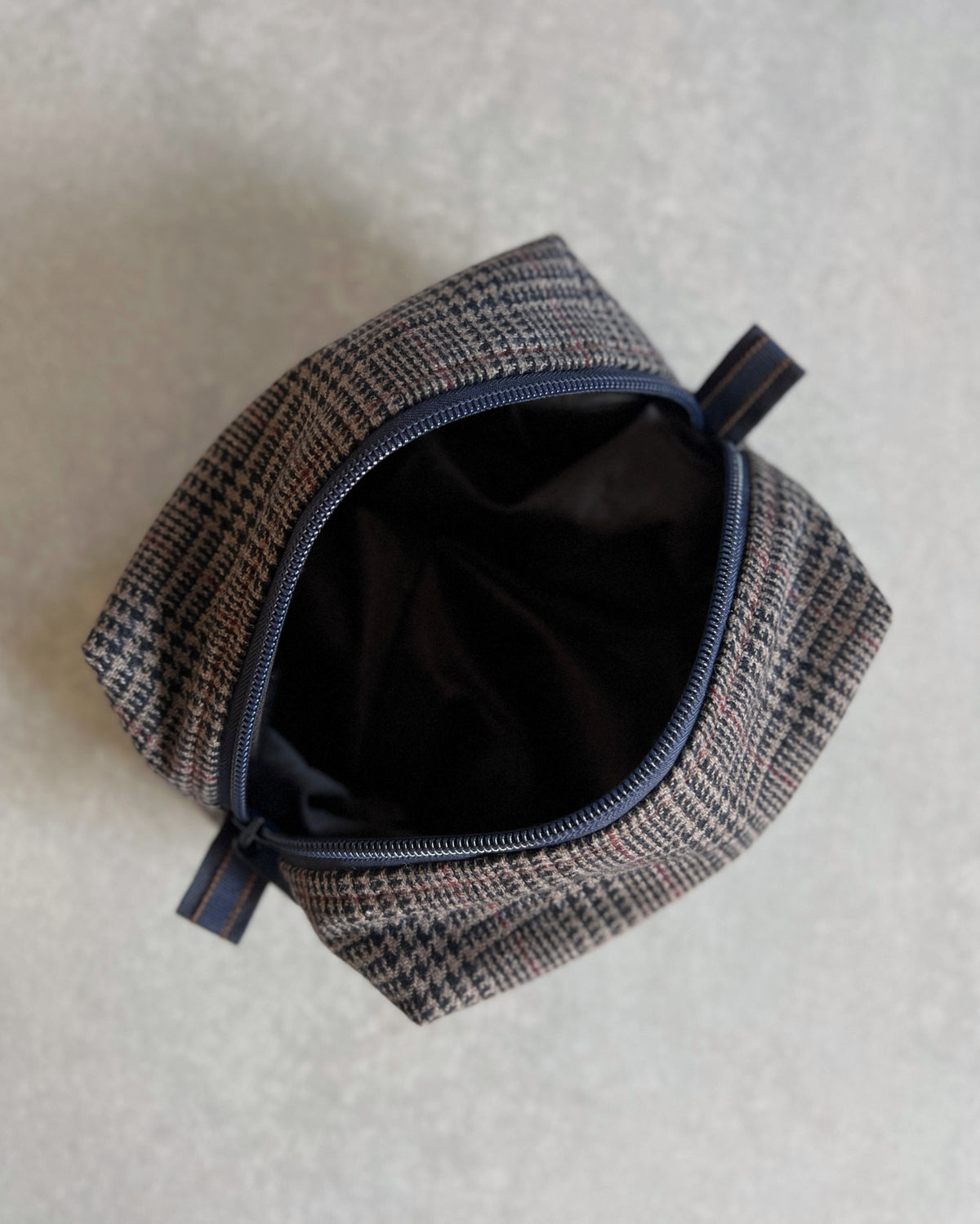 'm' for the maker : portor bag in glen plaid wool | the maker hobart ...