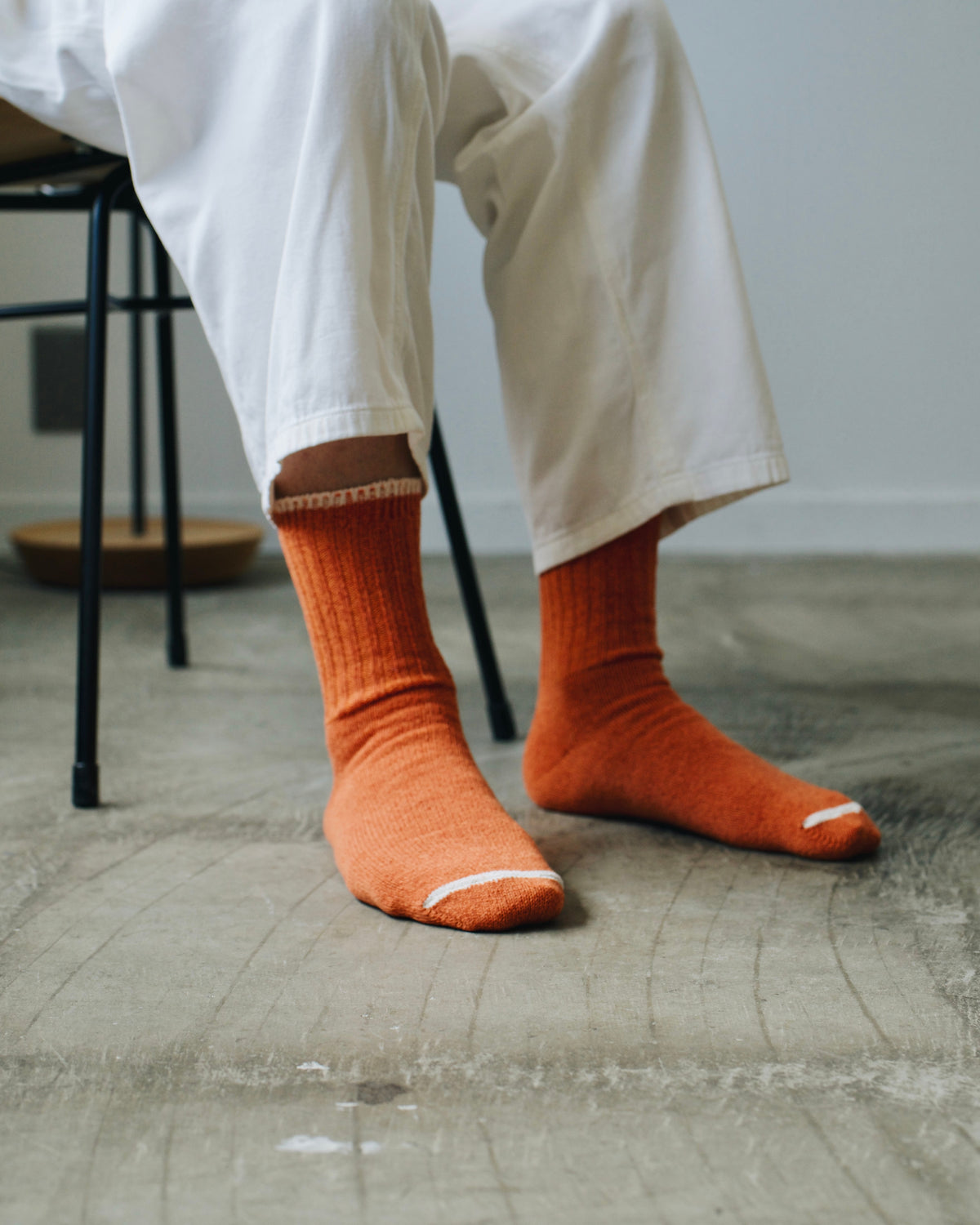 nishiguchi kutsushita : boston silk cotton socks | the maker