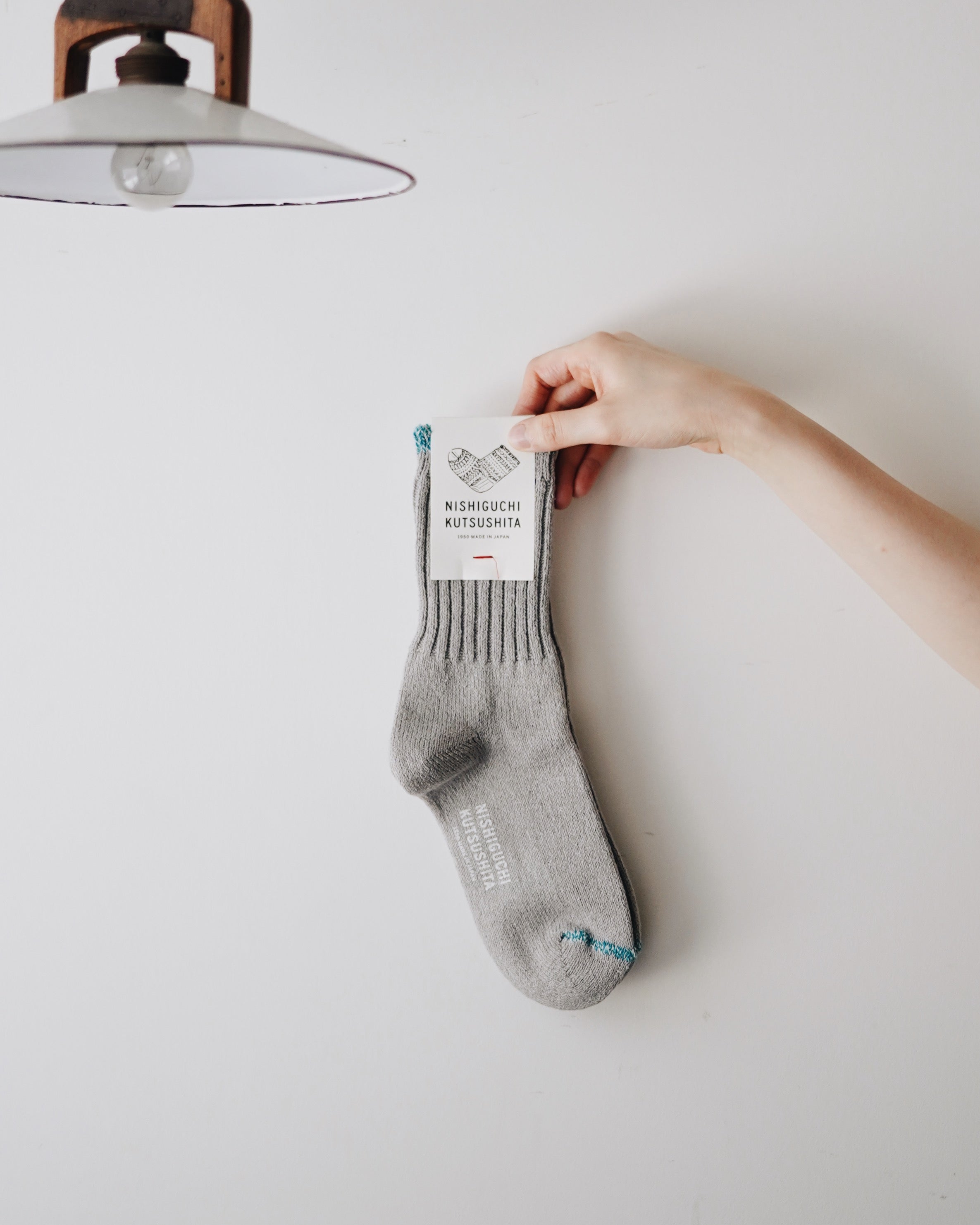 nishiguchi kutsushita : boston silk cotton socks