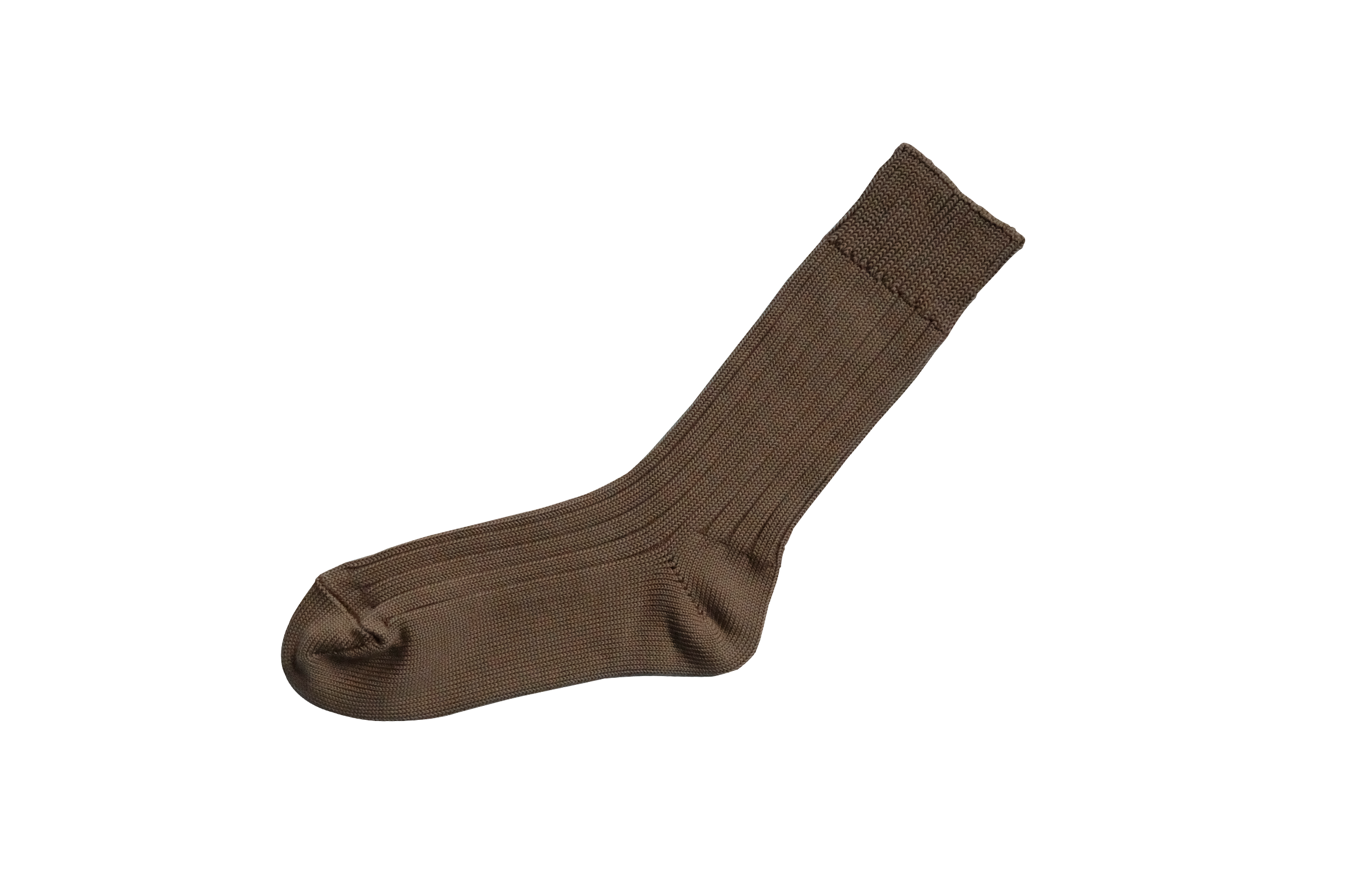nishiguchi kutsushita : praha egyptian cotton ribbed socks