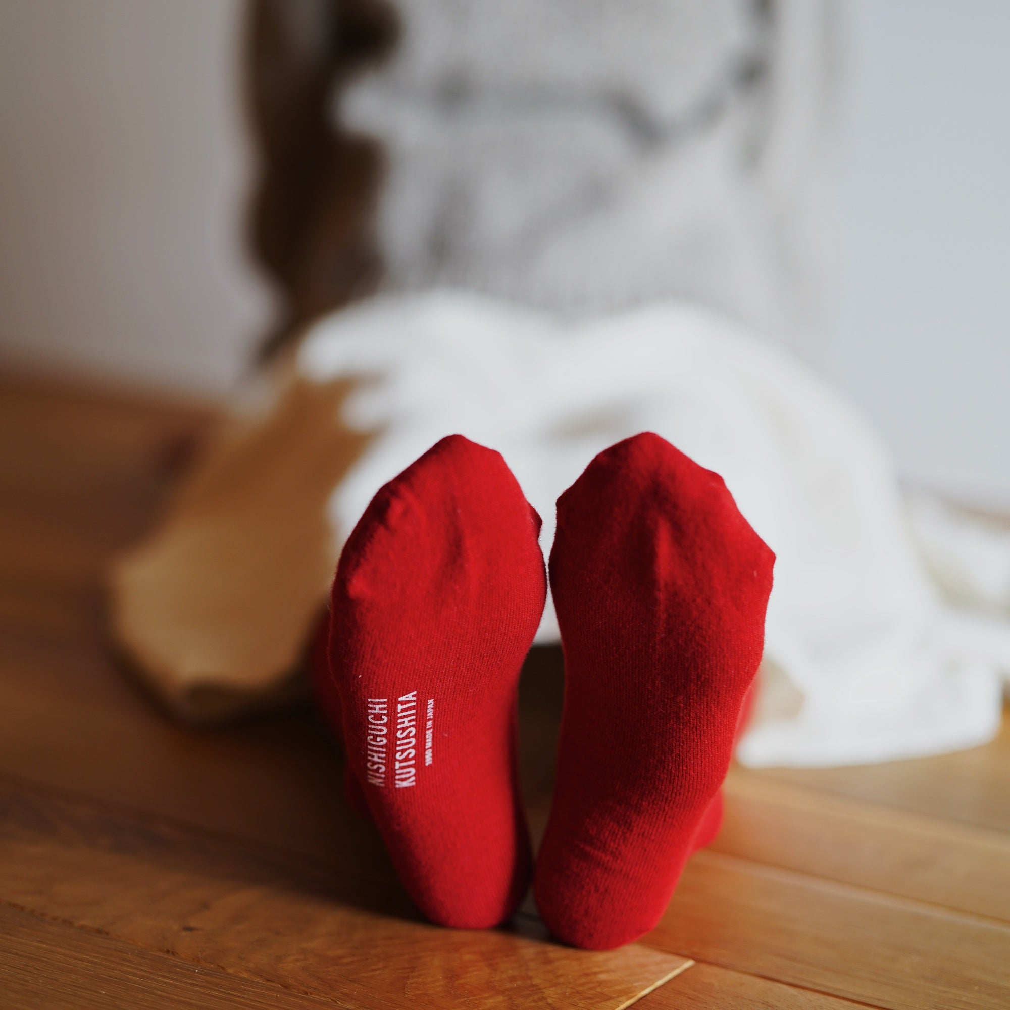 nishiguchi kutsushita : praha cashmere wool socks