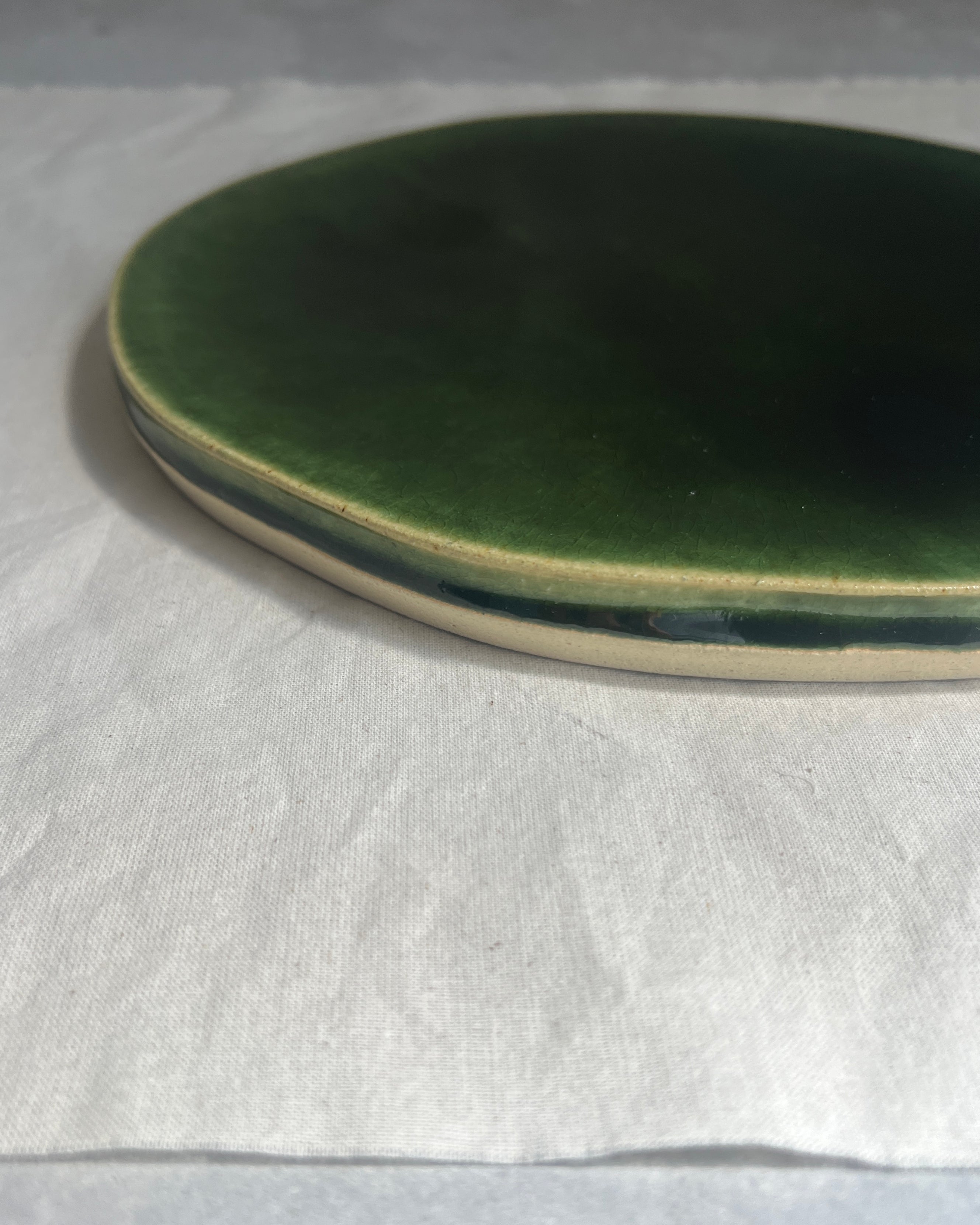 Oribe ware : ceramic plate